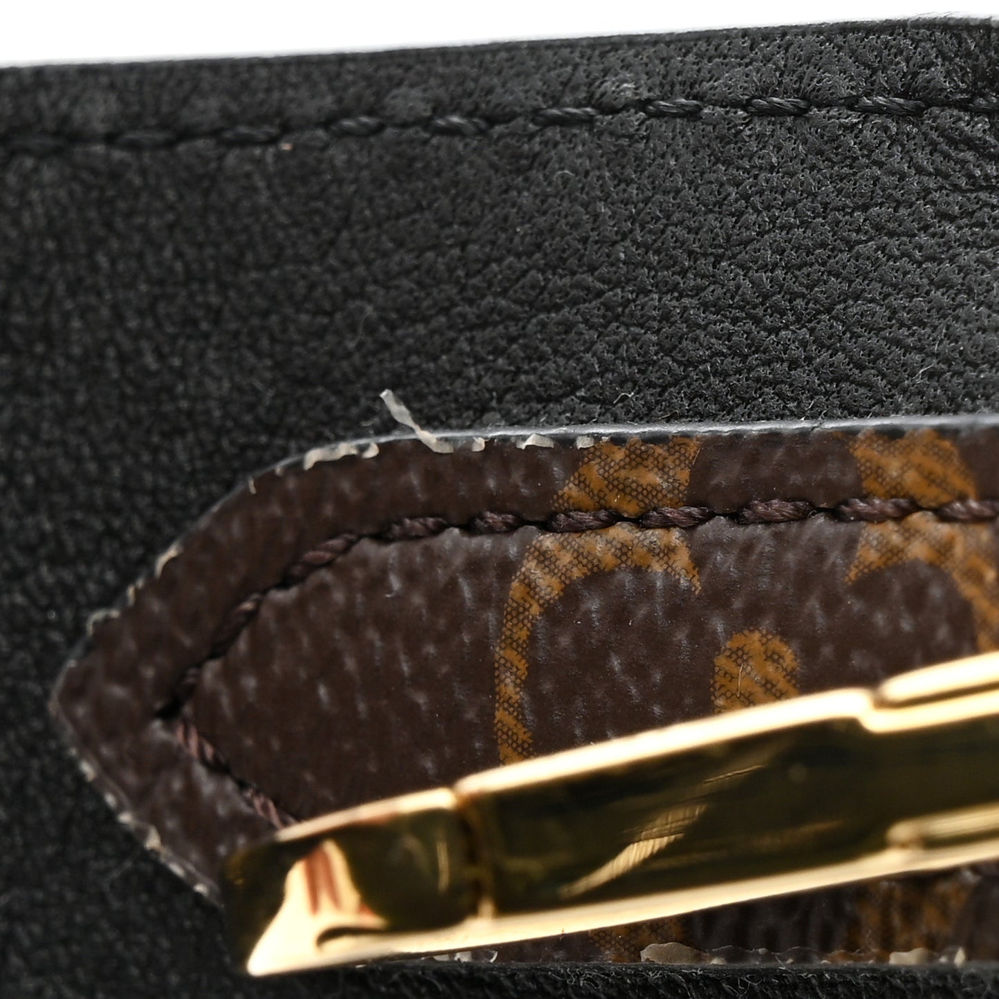 Monogram Bandouliere Shoulder Strap Black