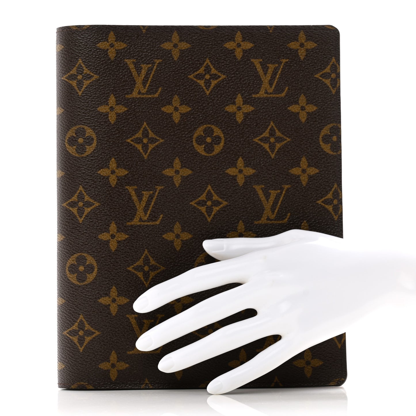 Monogram Desk Agenda Cover