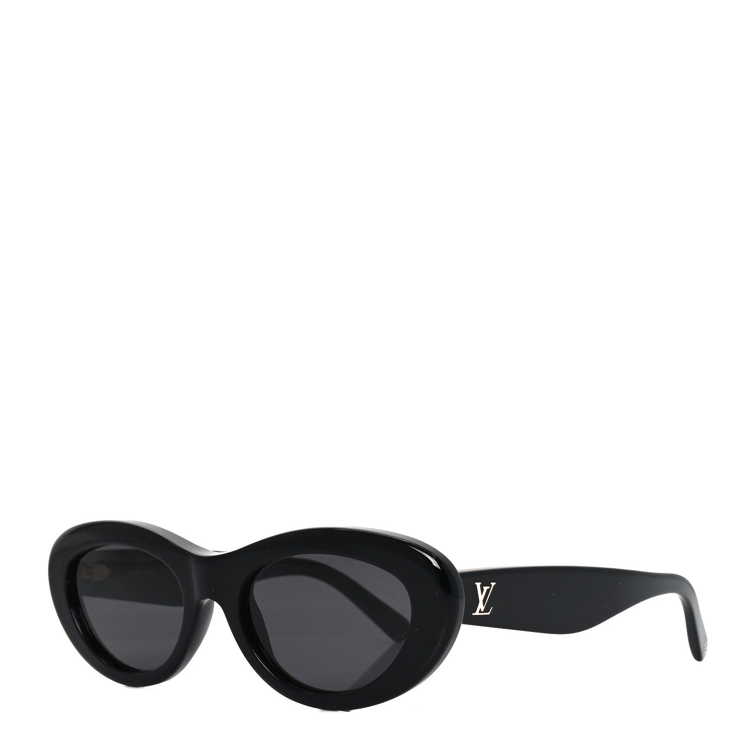 Louis Vuitton Acetate LV Oval Sunglasses Z1981W Black 1791993