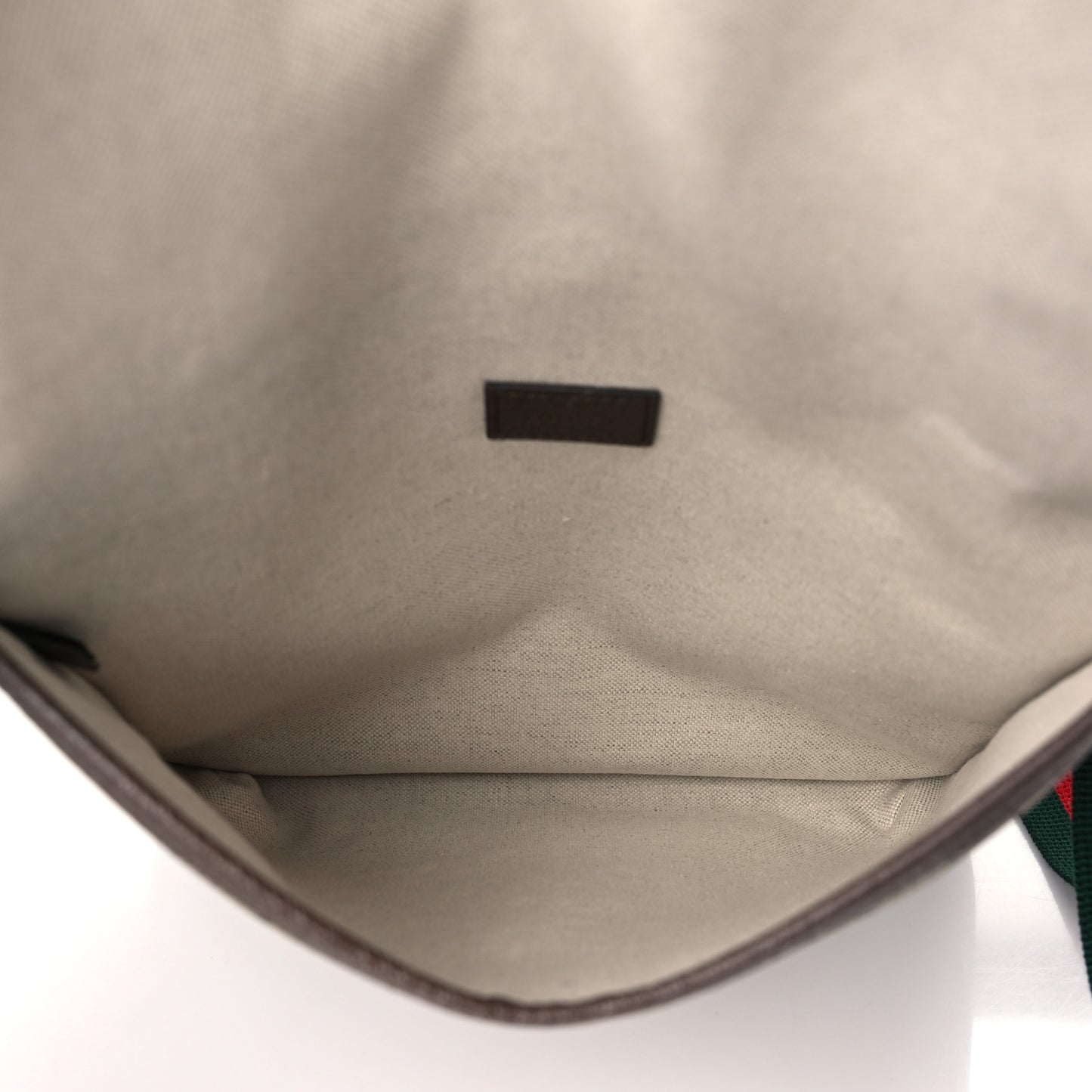 GG Supreme Monogram Web Medium Neo Vintage Flap Messenger Bag Beige New Acero