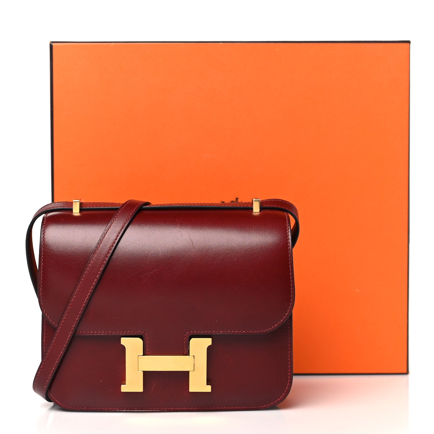 Hermes Box Constance 18 Rouge H 12 of 12