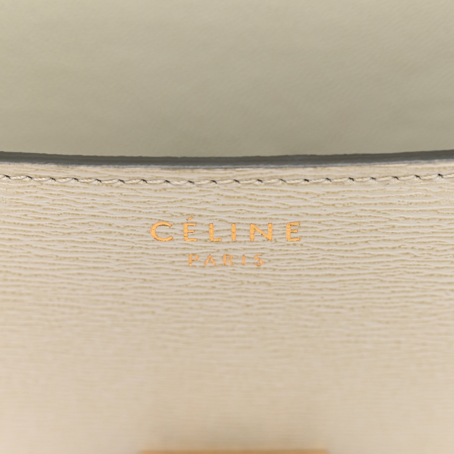 Celine Liege Calfskin Medium Classic Box Flap Bag Pale Grey 6 of 13