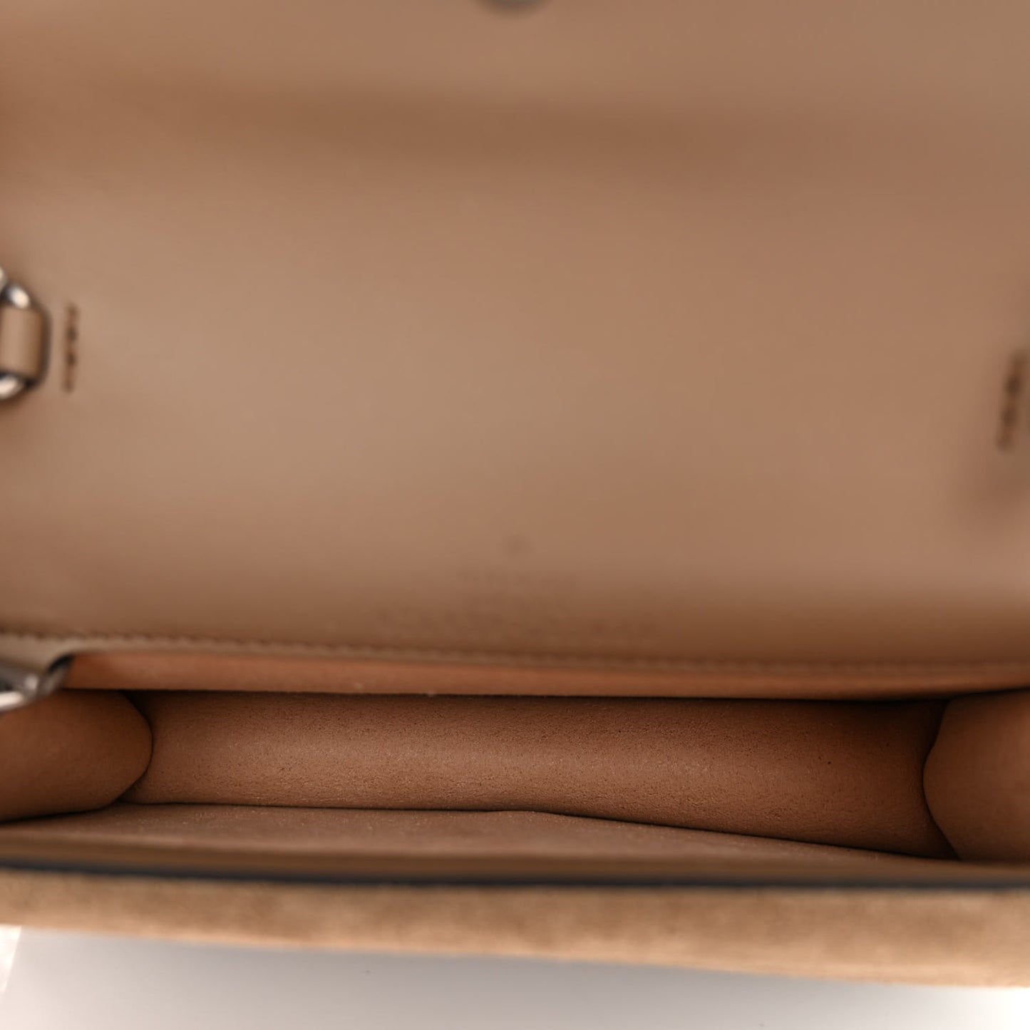 GG Supreme Monogram Super Mini Dionysus Shoulder Bag Taupe