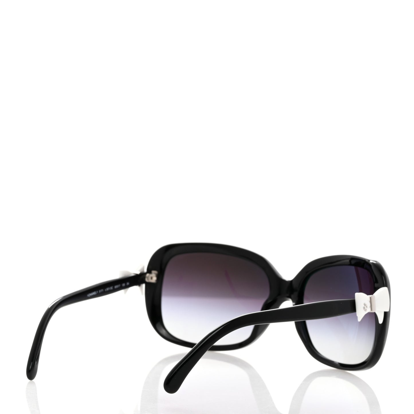 CC Bow Sunglasses 5171 Black White