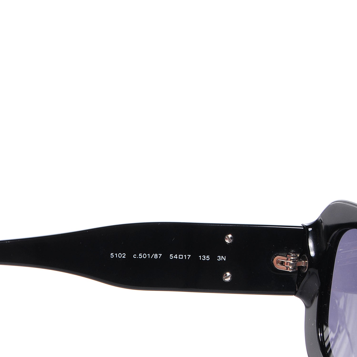 Chanel CC Logo Sunglasses 5102 Black 3 of 5