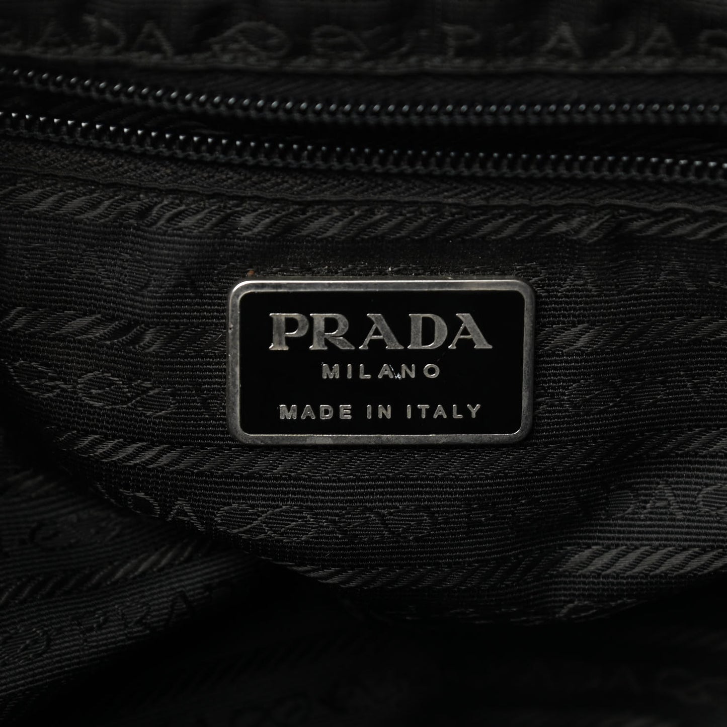 Nylon Vela Medium Backpack Black