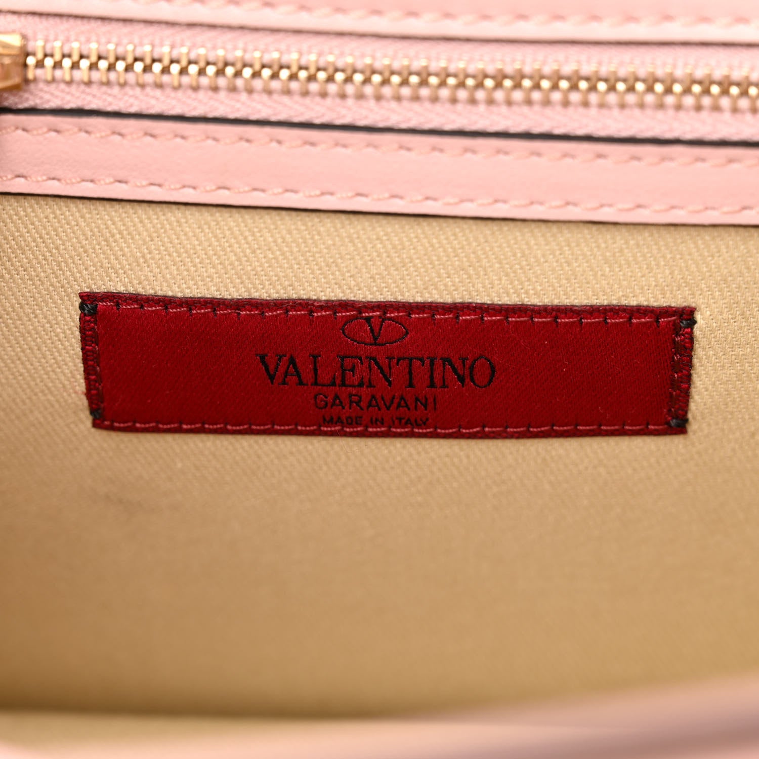 Valentino Garavani Vitello Medium Glam Lock Rockstud Flap Water Rose 6 of 11