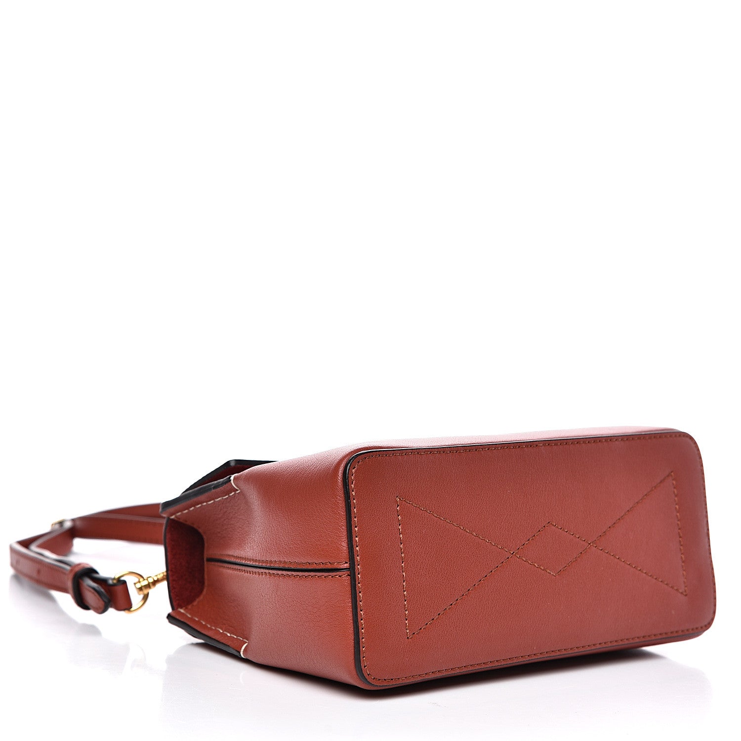 Mulberry Silky Calfskin Micro Seaton Rust 4 of 8