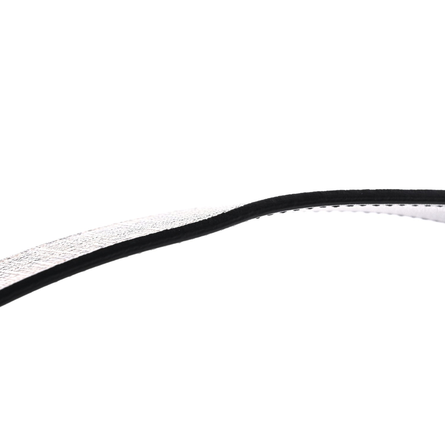 Gucci GG Supreme Monogram Matte Plutone Calfskin Double G 30mm Belt 75 30 Beige Ebony Black 7 of 7