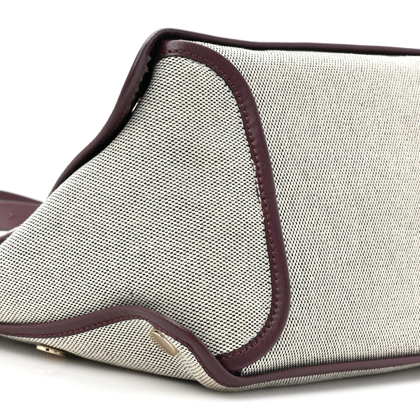 Canvas Medium Bond Shopper Tote Aubergine