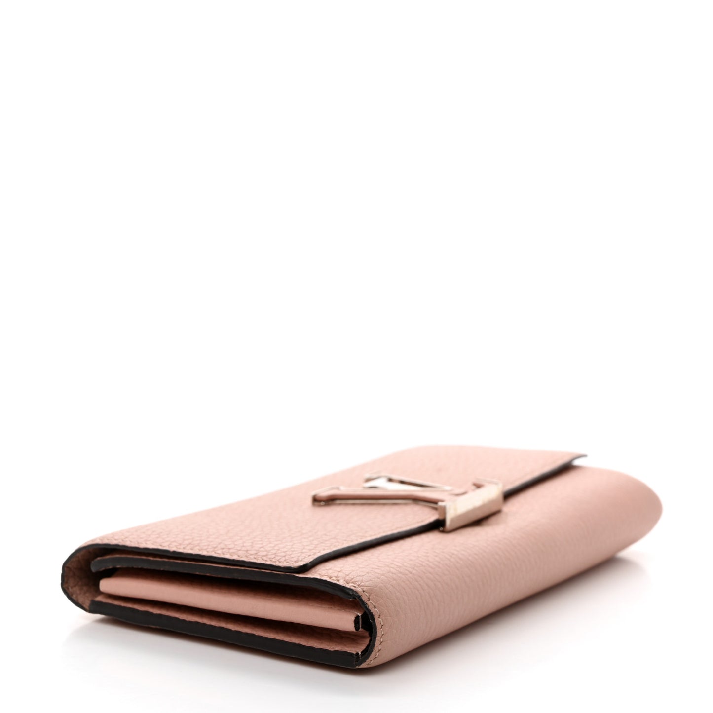 Taurillon Capucines Wallet Magnolia