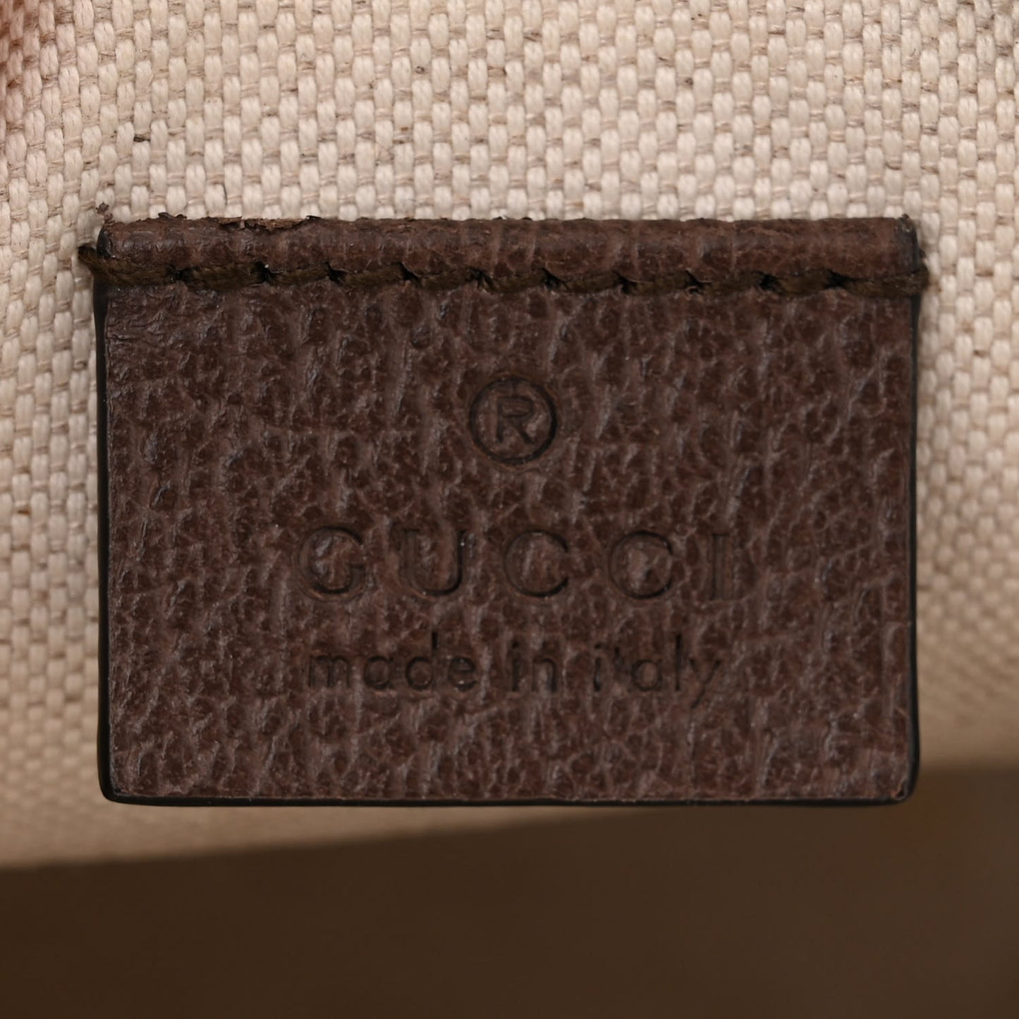 GG Supreme Monogram Web Mini Ophidia Messenger Brown