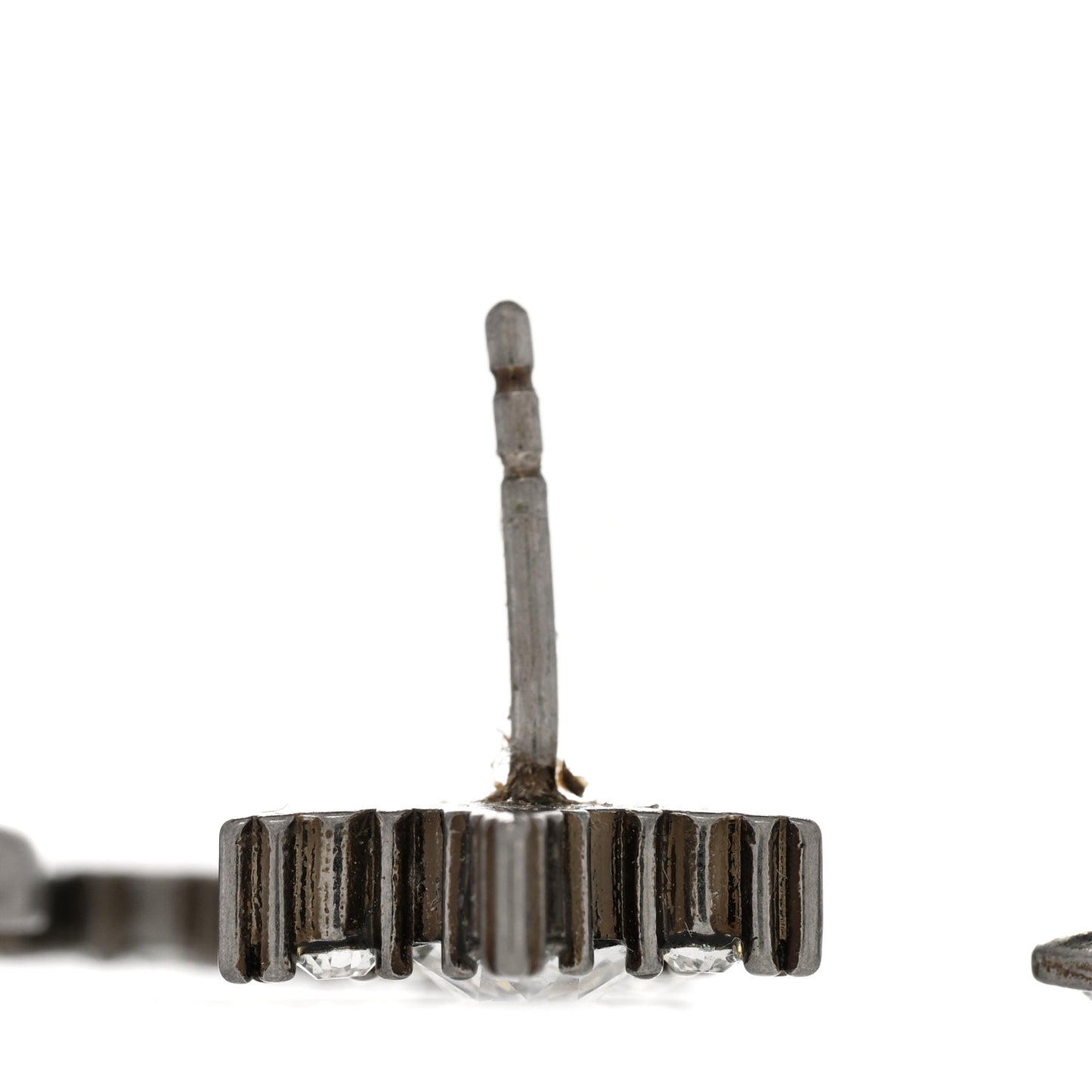 Palladium Crystal J'adior Earrings