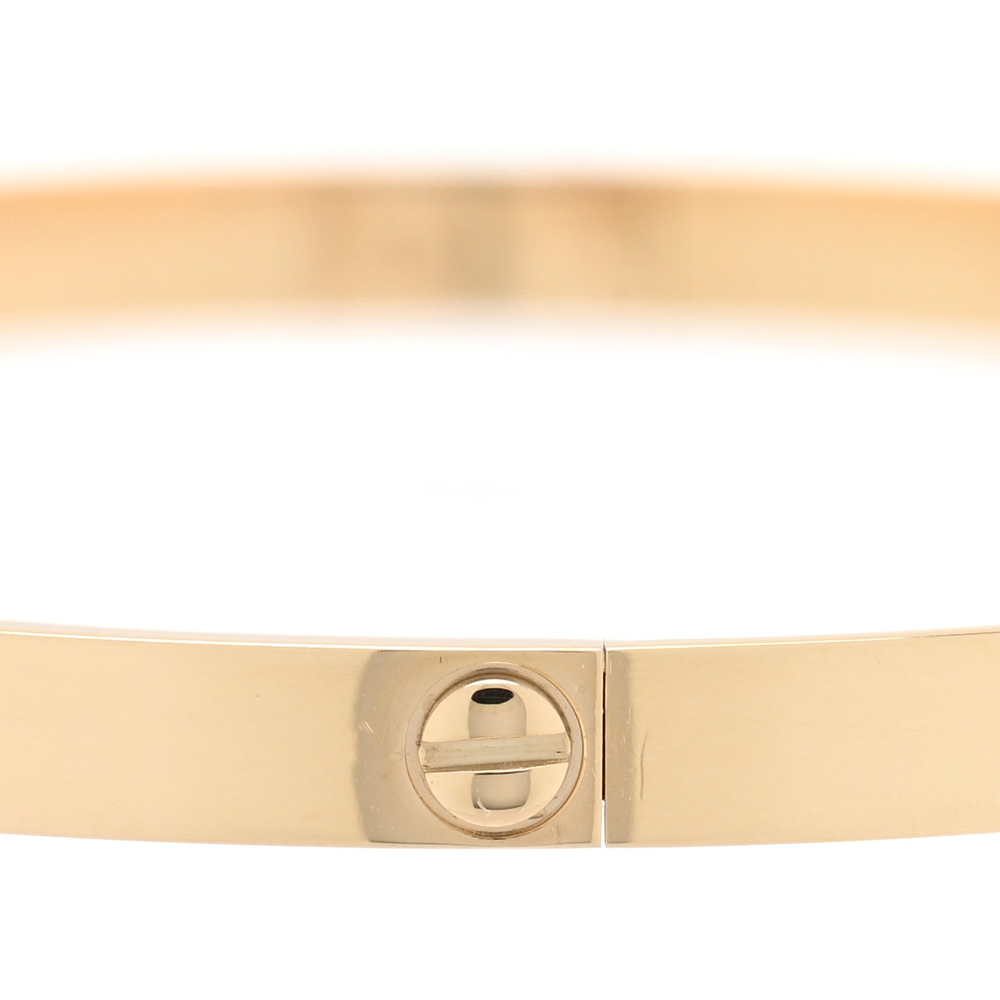 18K Yellow Gold Small LOVE Bracelet 17