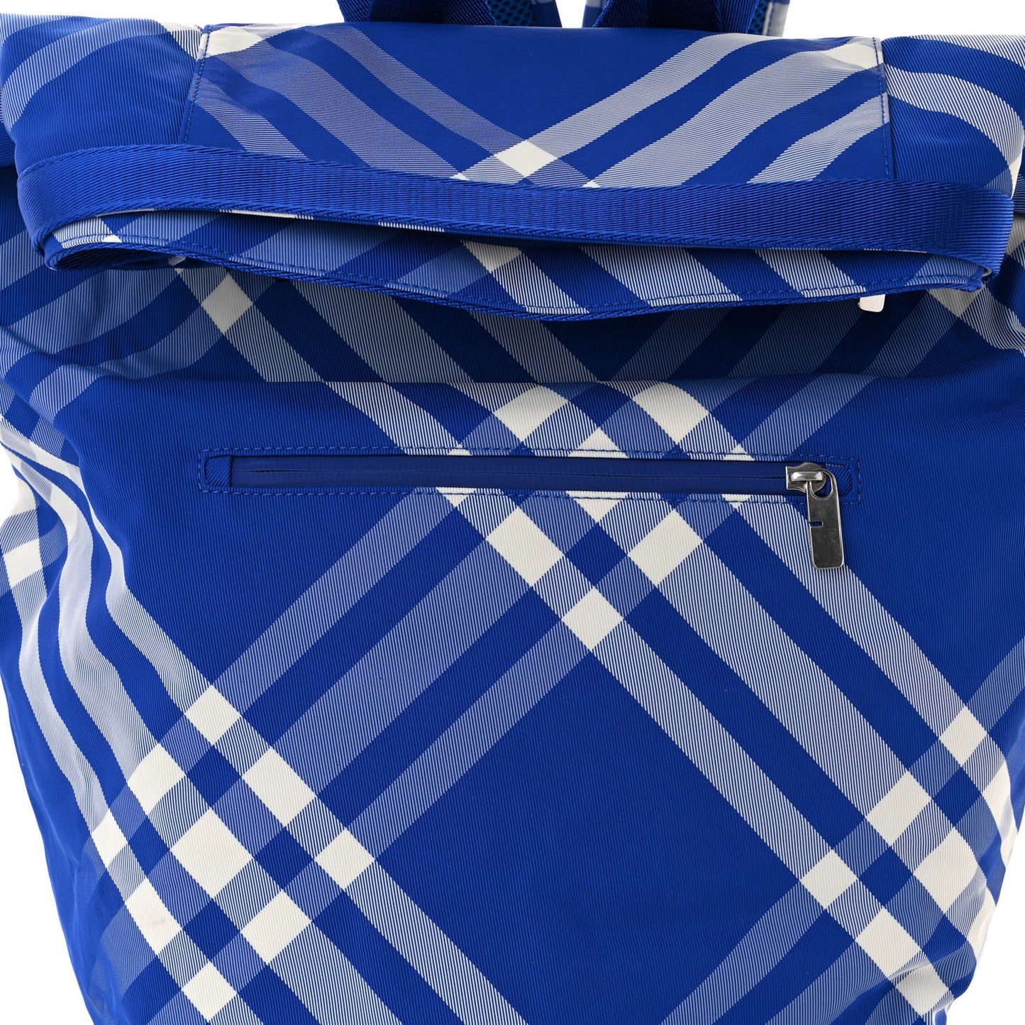Nylon Nova Check Roll Backpack Knight