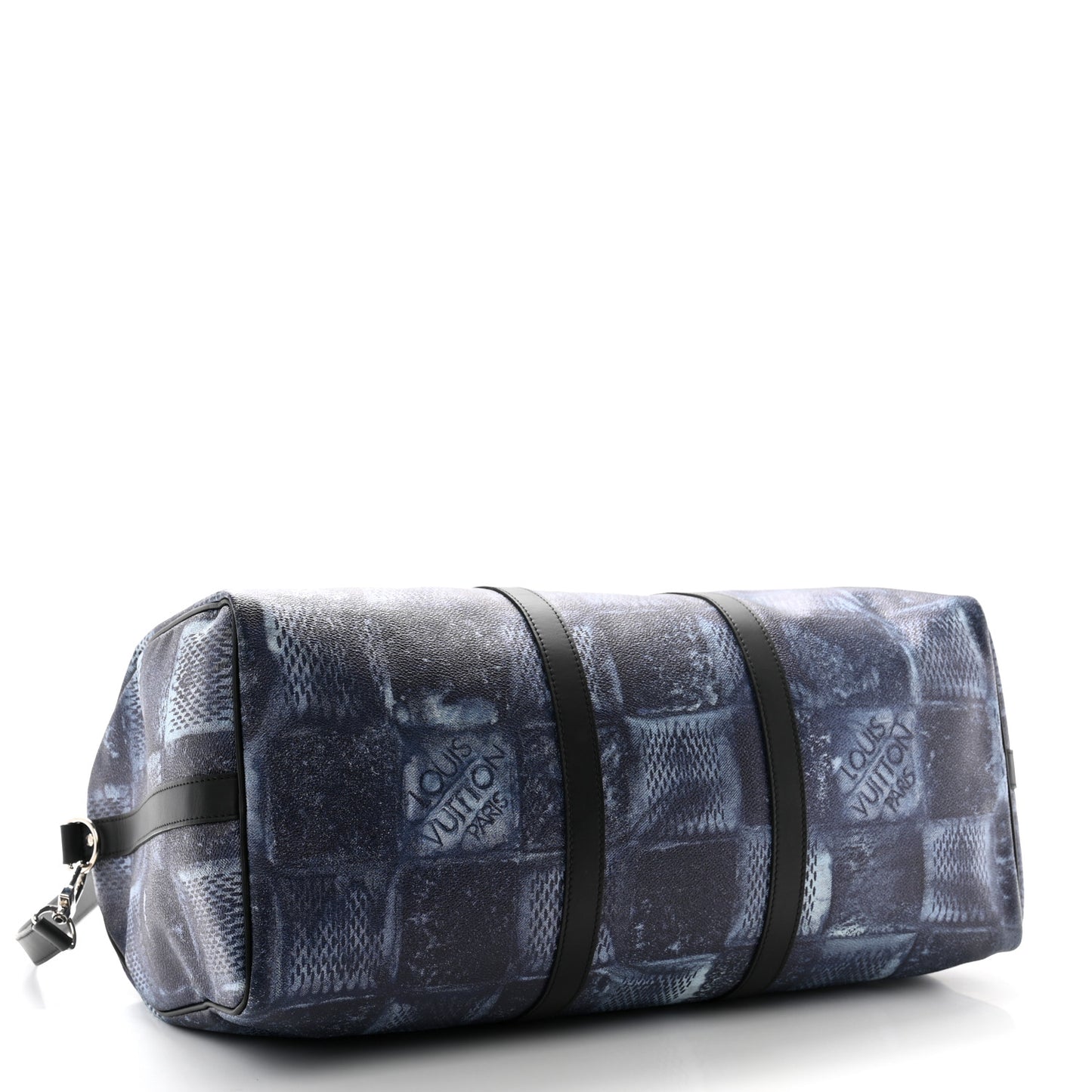 Damier Salt Keepall Bandouliere 50 Ocean Blue