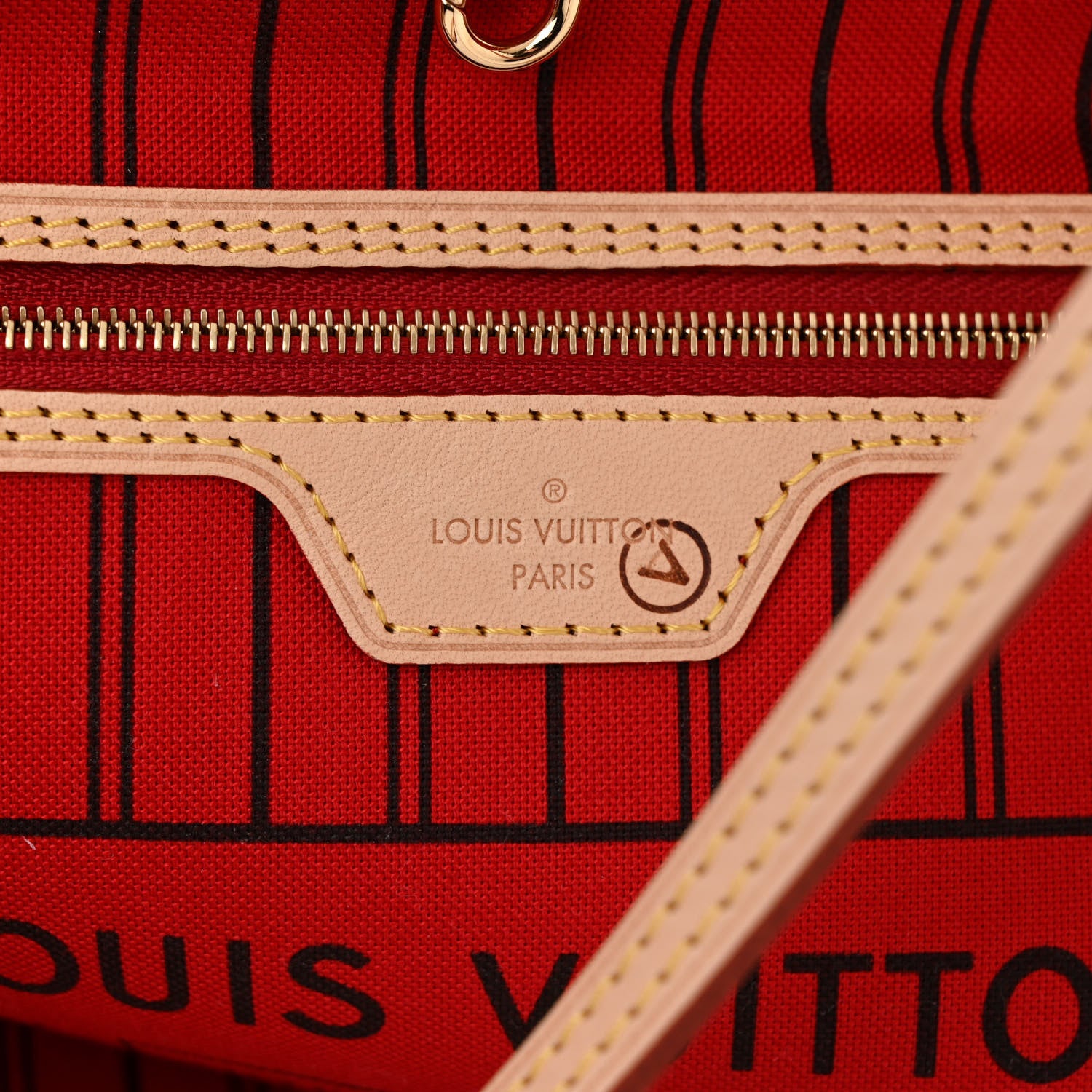 Louis Vuitton Monogram Neo Neverfull MM Cherry 7 of 10