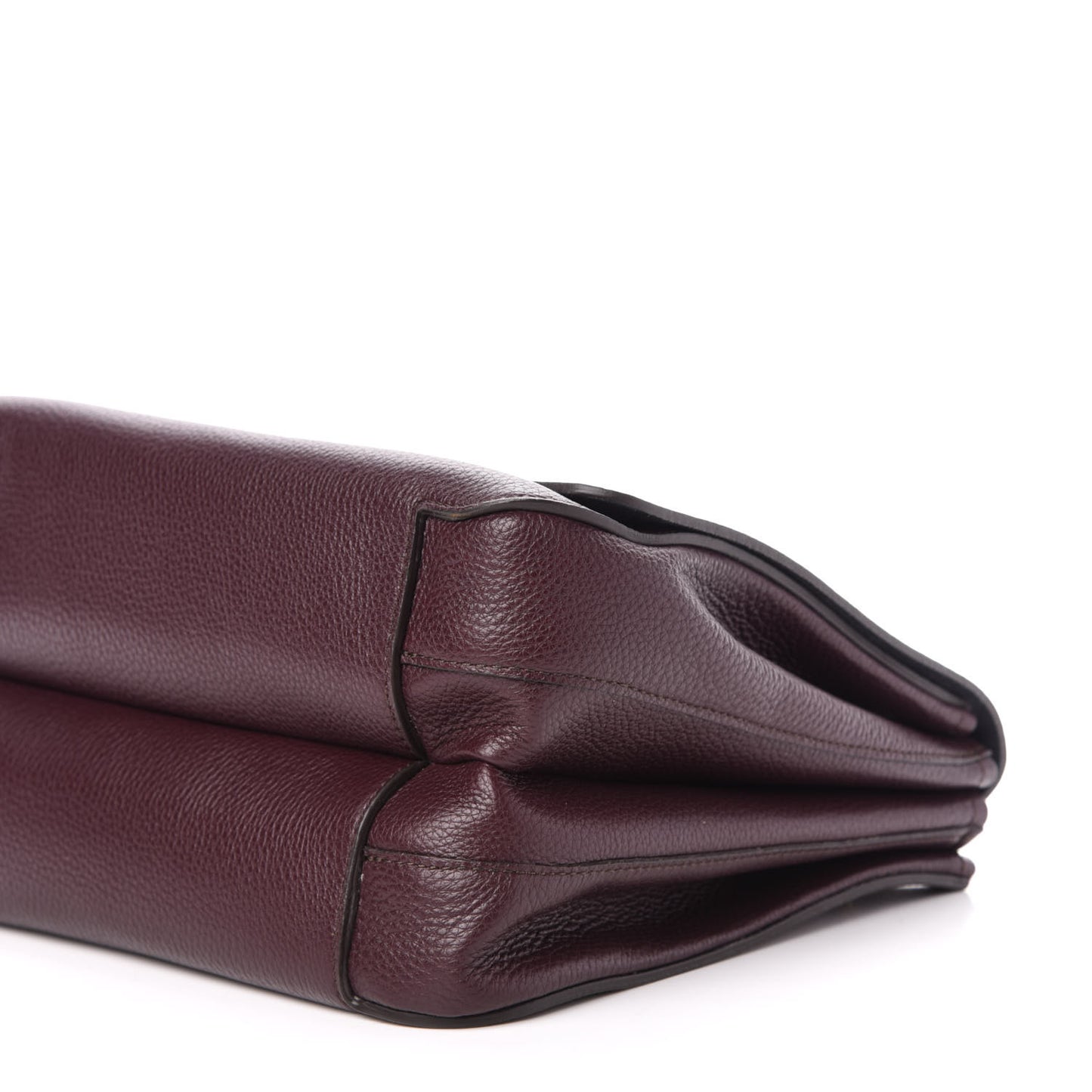 Natural Grain Amberley Satchel Oxblood
