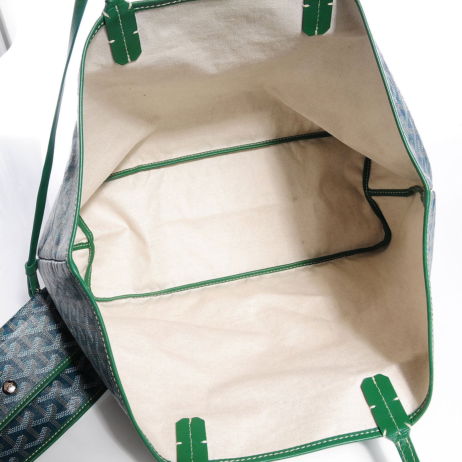 Goyard Goyardine Saint Louis PM Green 6 of 9