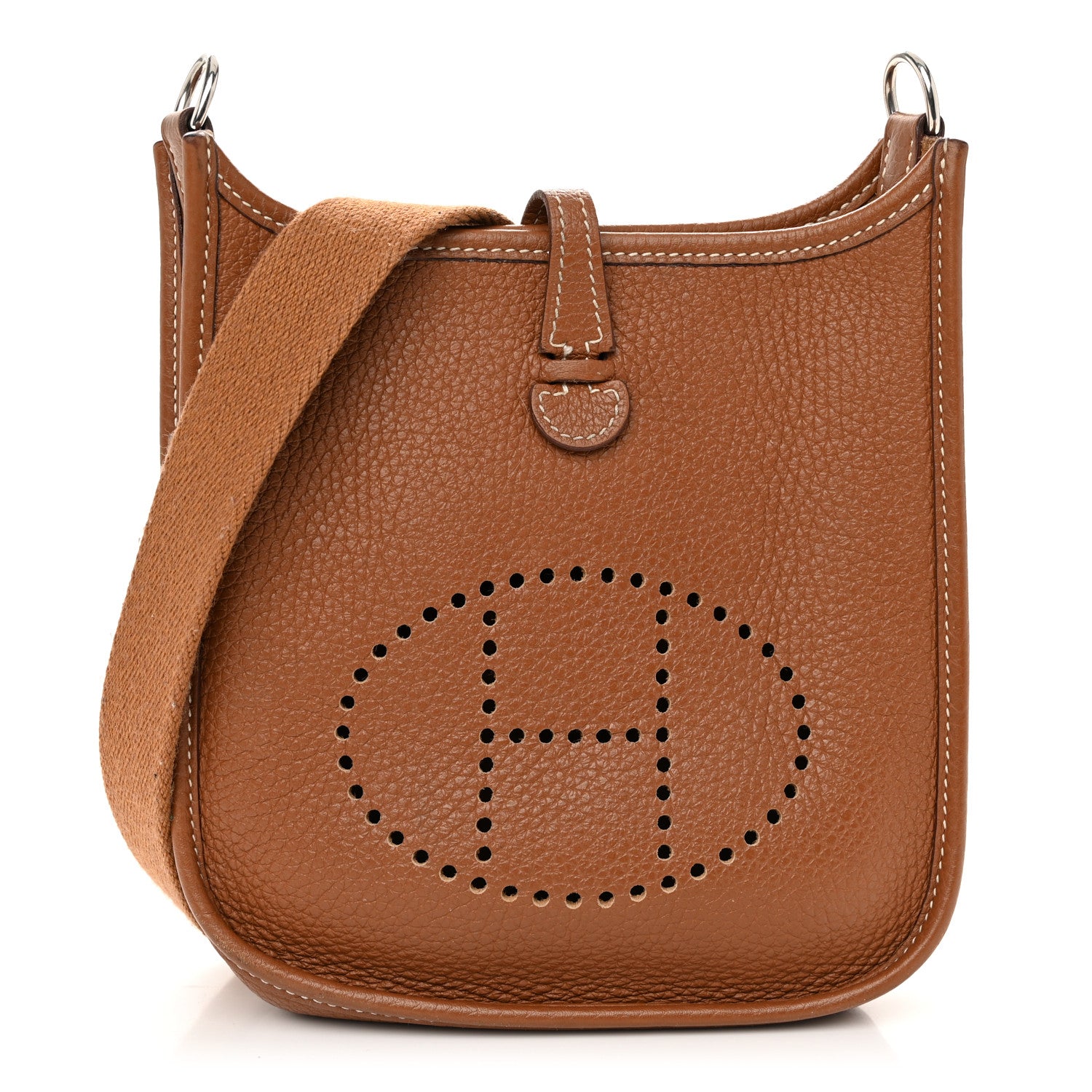 Hermes Taurillon Clemence Evelyne TPM Gold 1 of 12