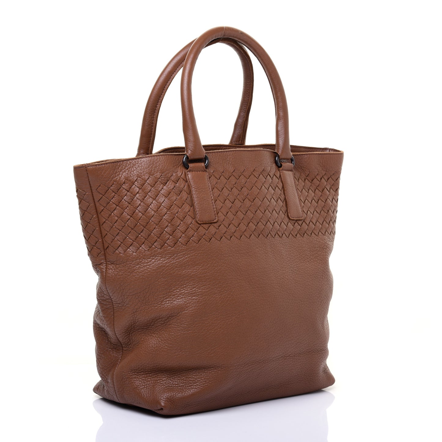 Cervo Intrecciato Tote Noce
