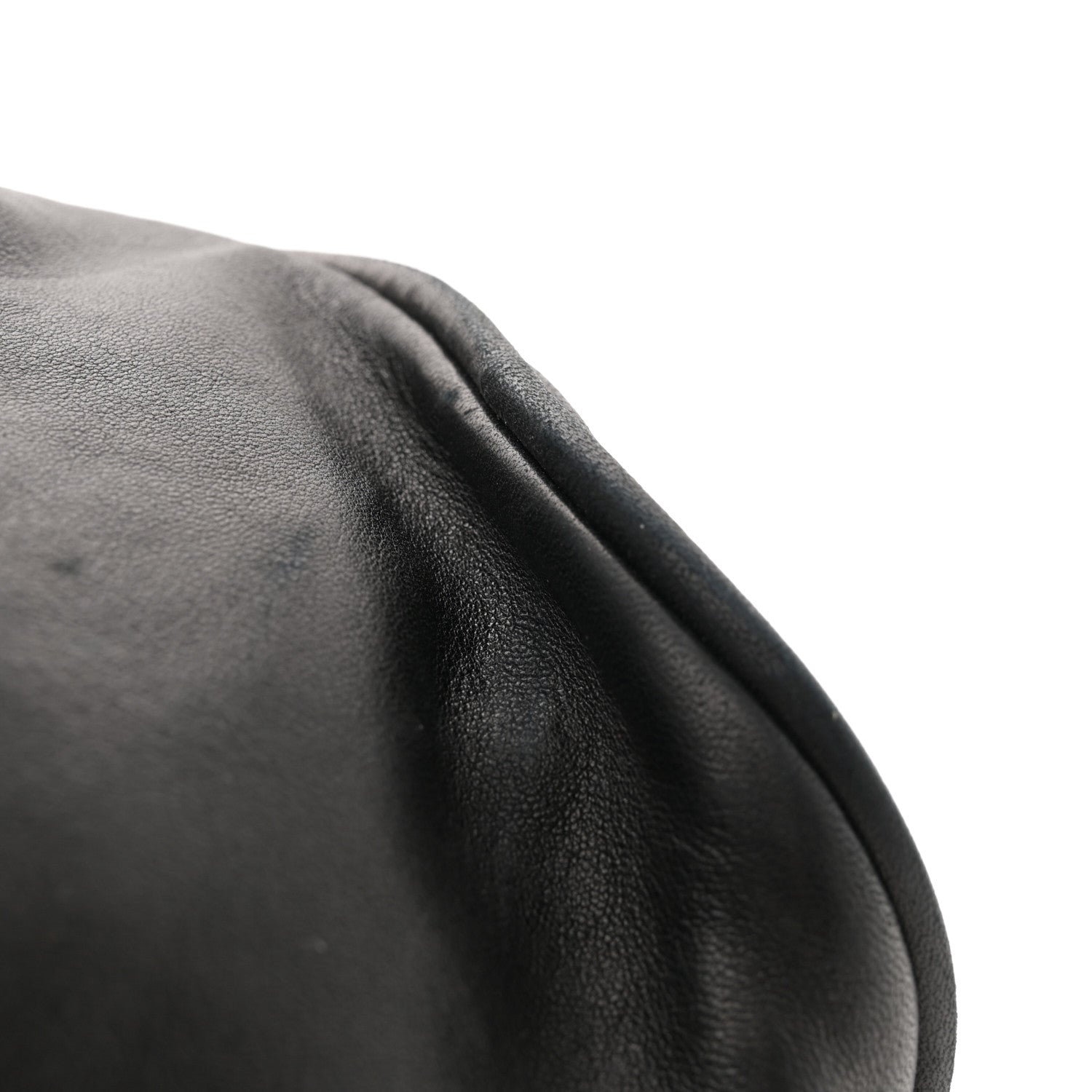 Chanel Lambskin Camellia Handbag Black 12 of 13