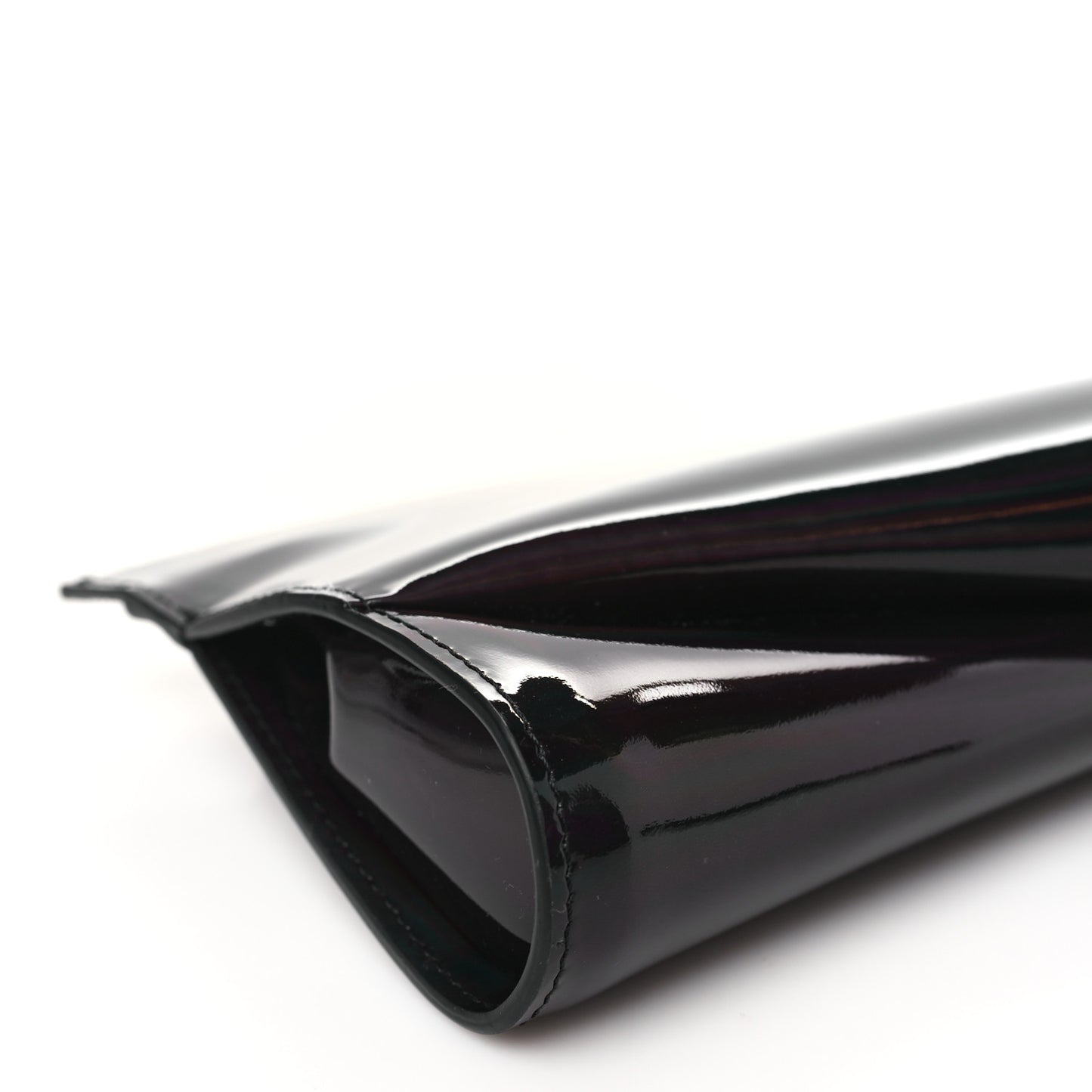 Patent Psychic Loubitwist Clutch Black