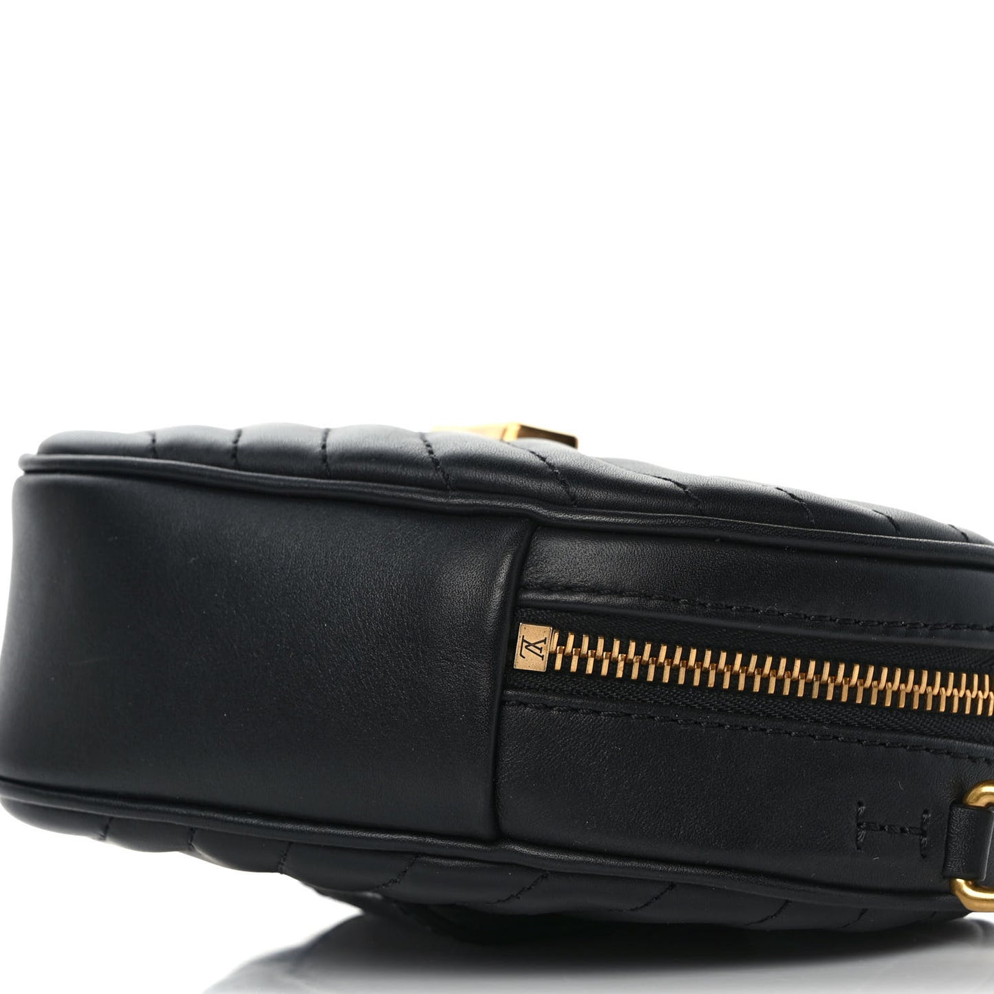 Calfskin New Wave Heart Bag Black