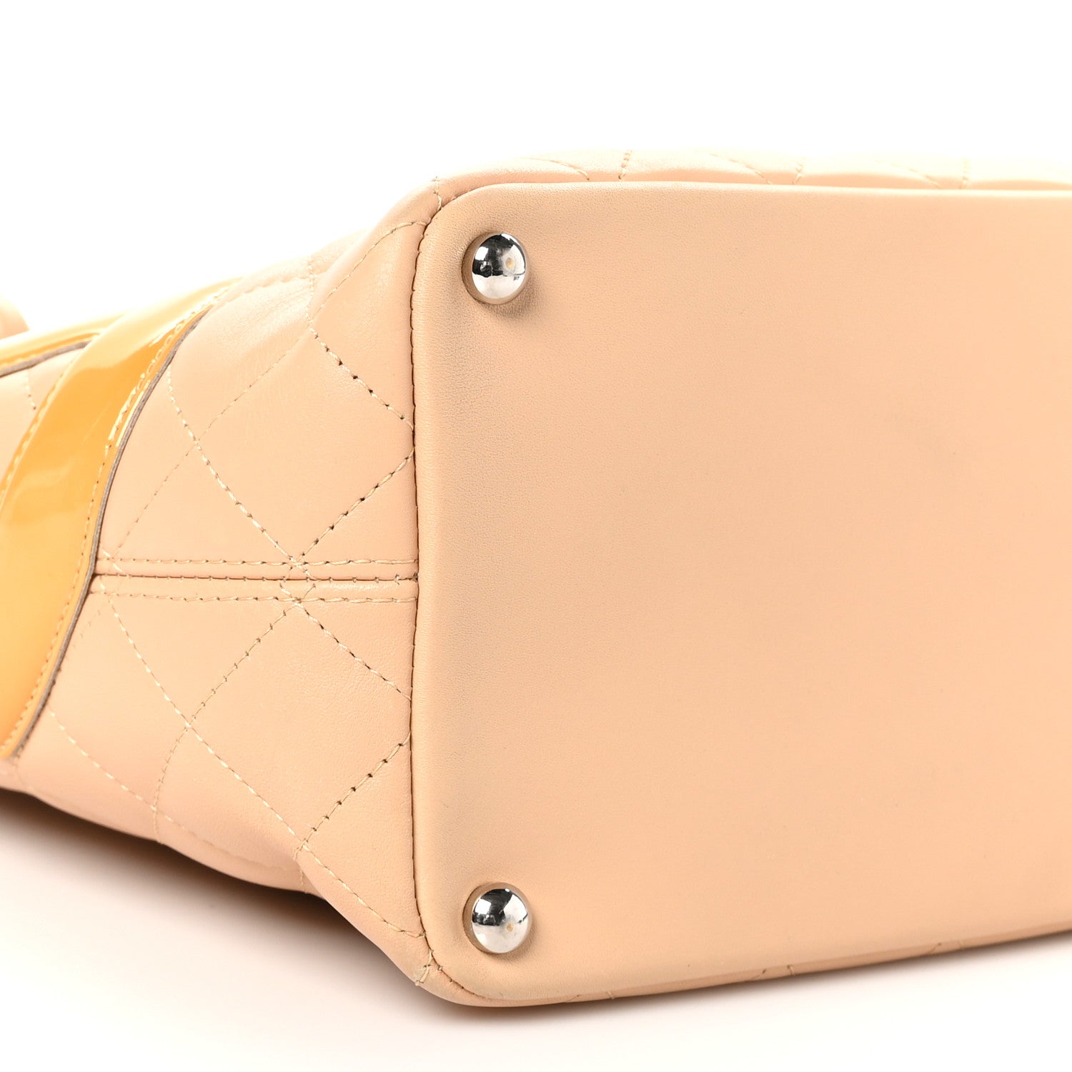 Chanel Calfskin Quilted Medium Cambon Tote Beige 9 of 10