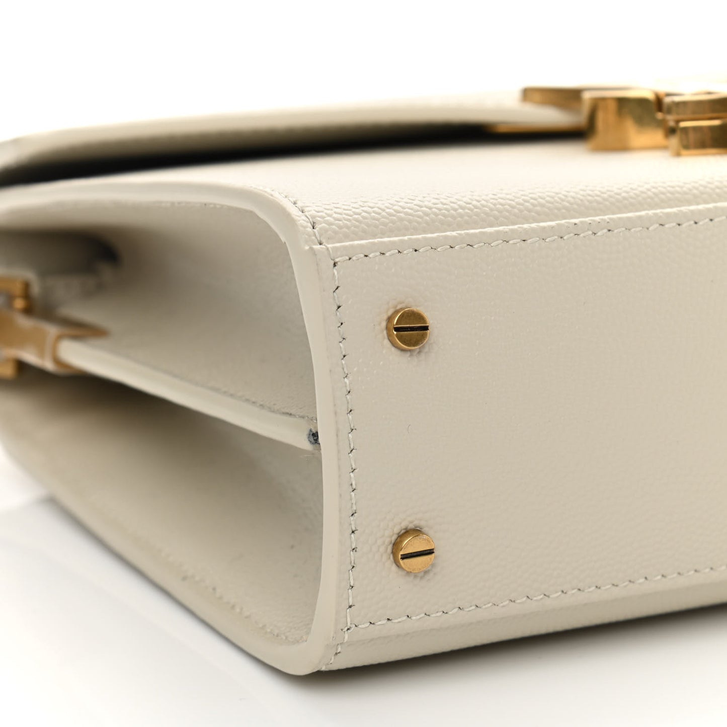 Grain de Poudre Mini Classic Monogram Cassandra Top Handle Vintage White