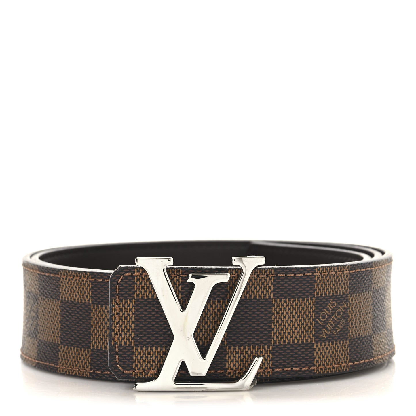 Damier Ebene 40mm LV Initiales 95 38 Belt