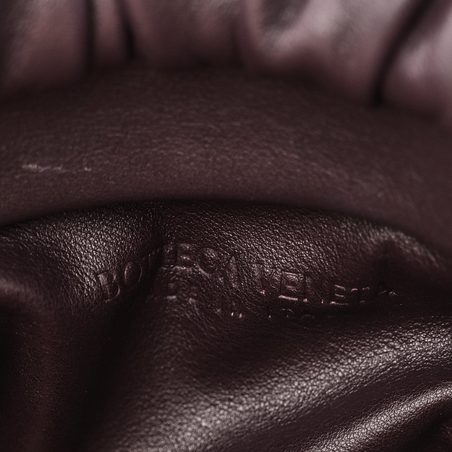 Bottega Veneta Calfskin The Pouch Chain Grape 6 of 9