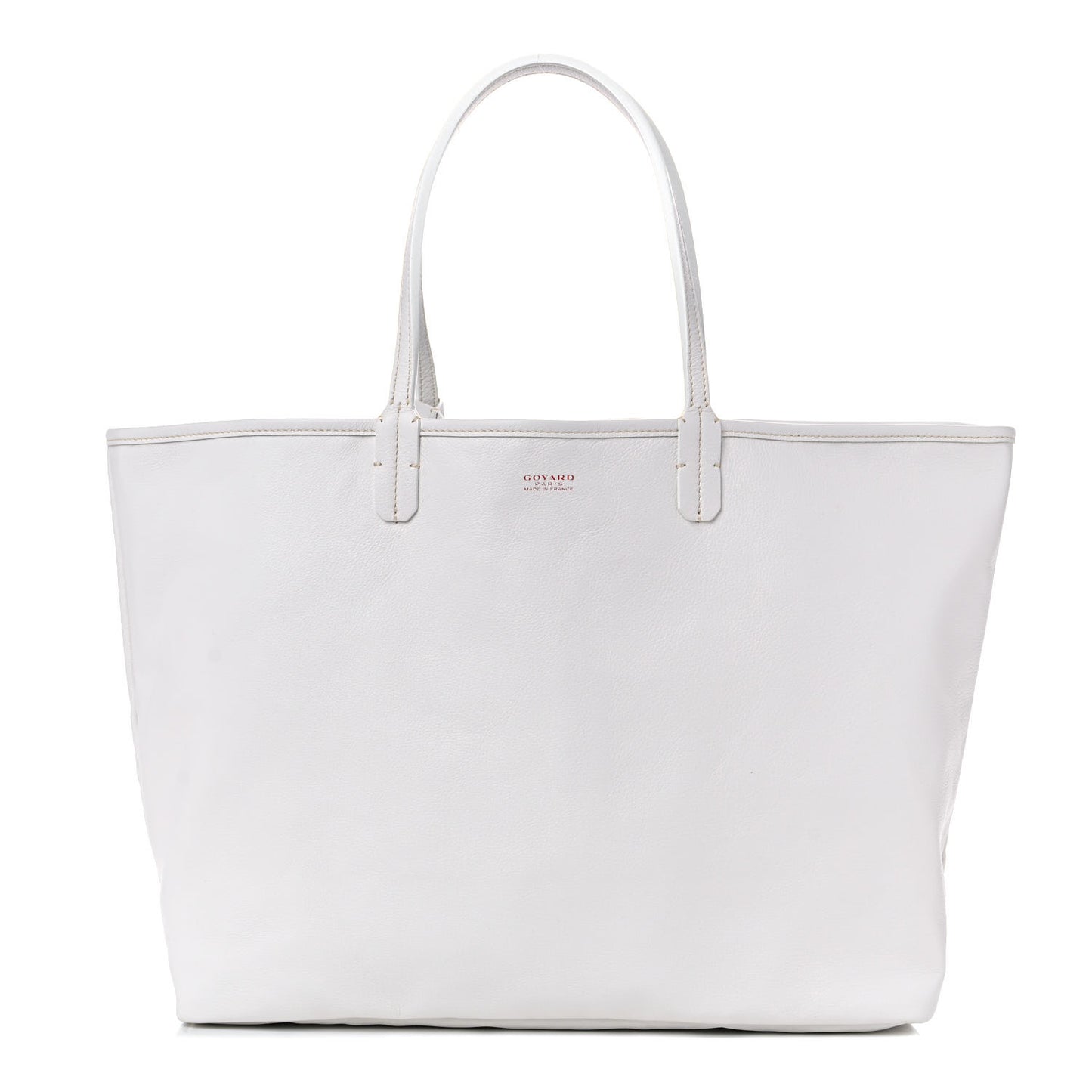 Goyardine Reversible Anjou PM White