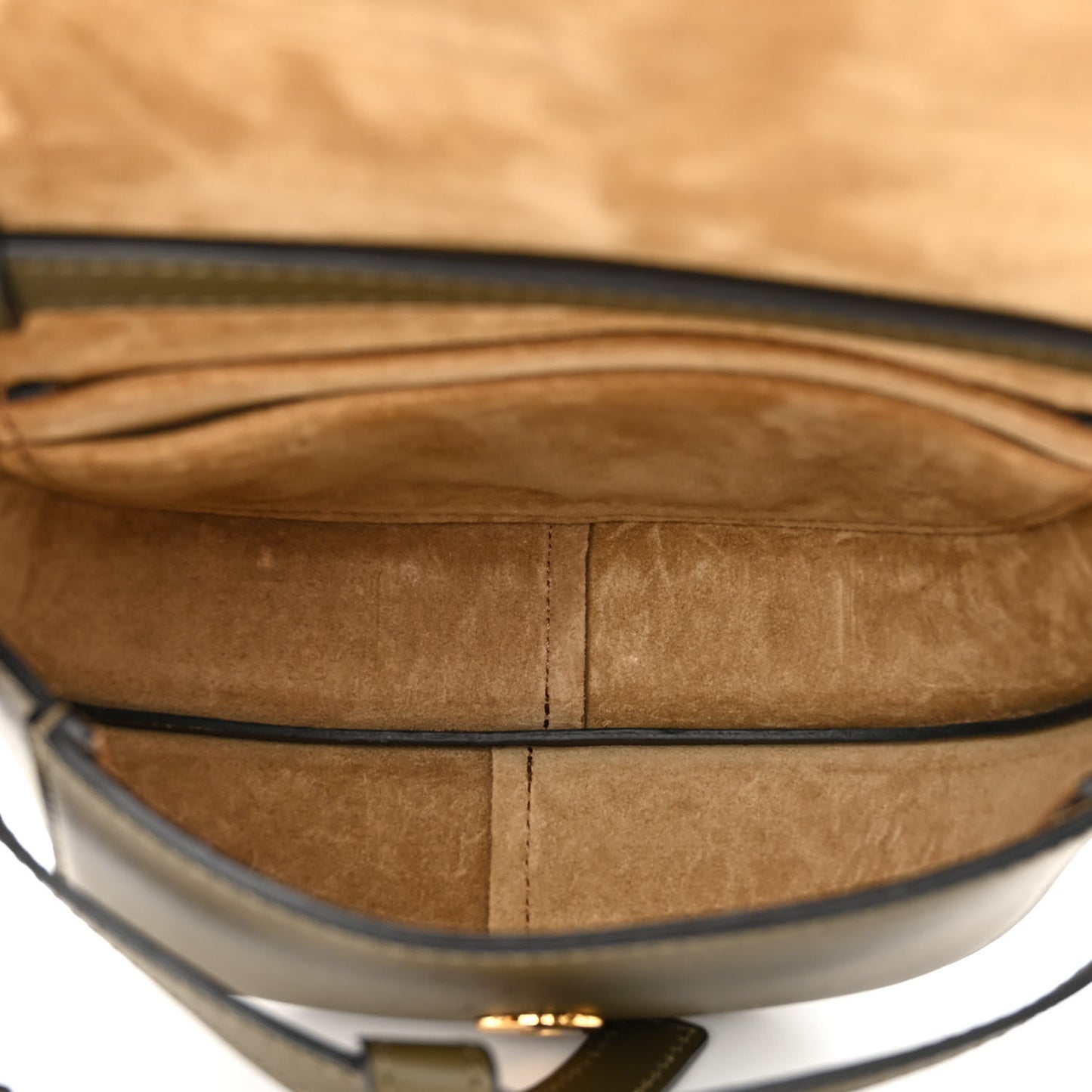 Calfskin Jacquard Mini Gate Dual Bag Autumn Green