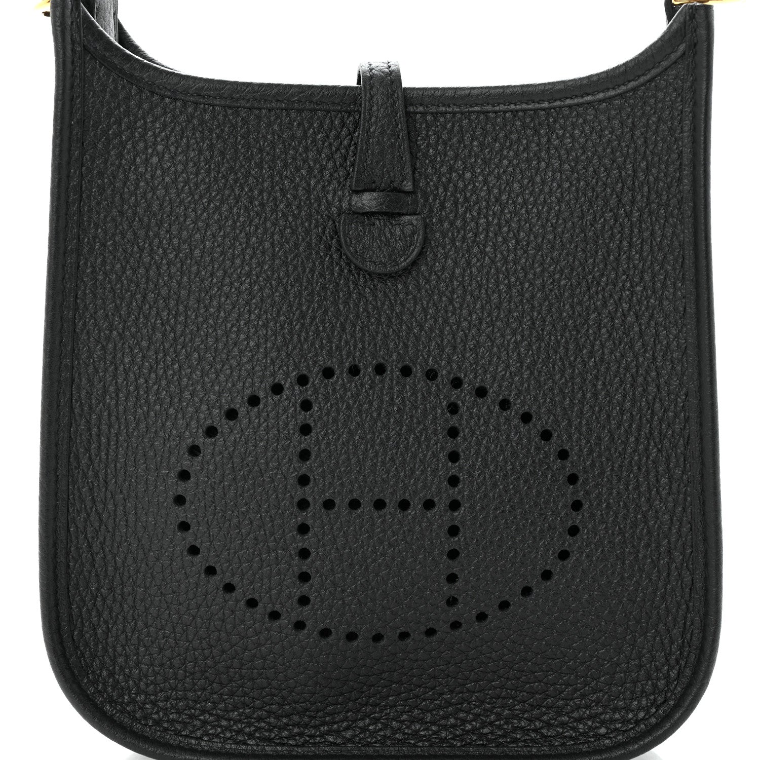 Hermes Taurillon Clemence Evelyne TPM Black 7 of 11