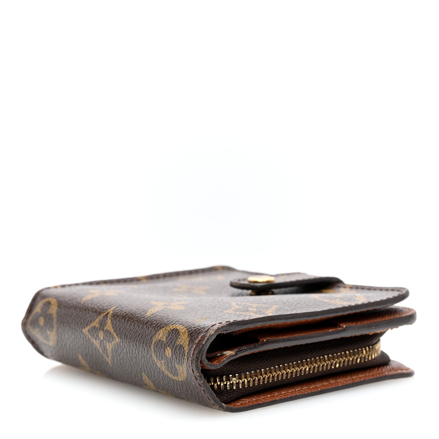 Monogram Compact Zippe Zipped Wallet