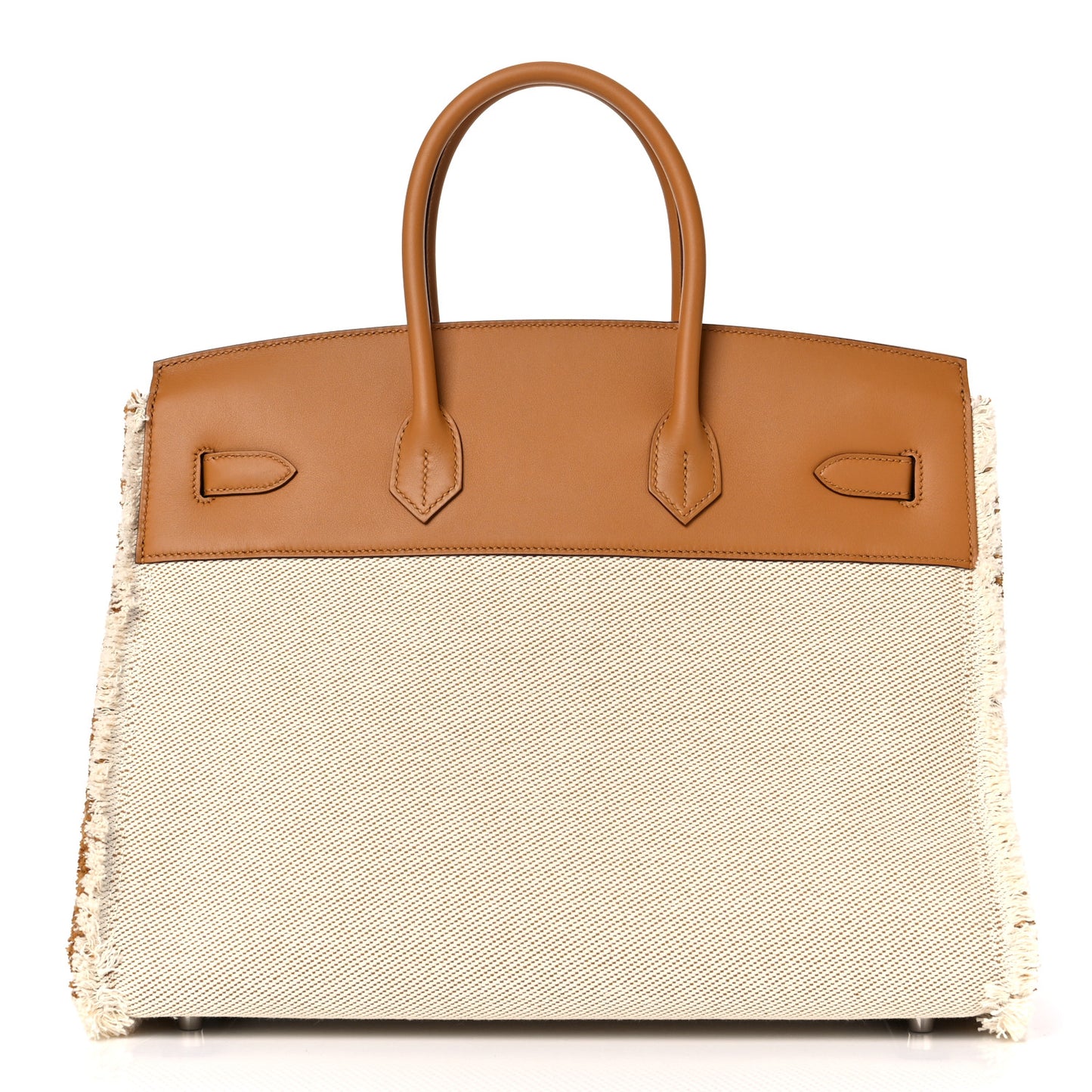 Swift Twill H Fray Fray Birkin 35 Sesame Ecru