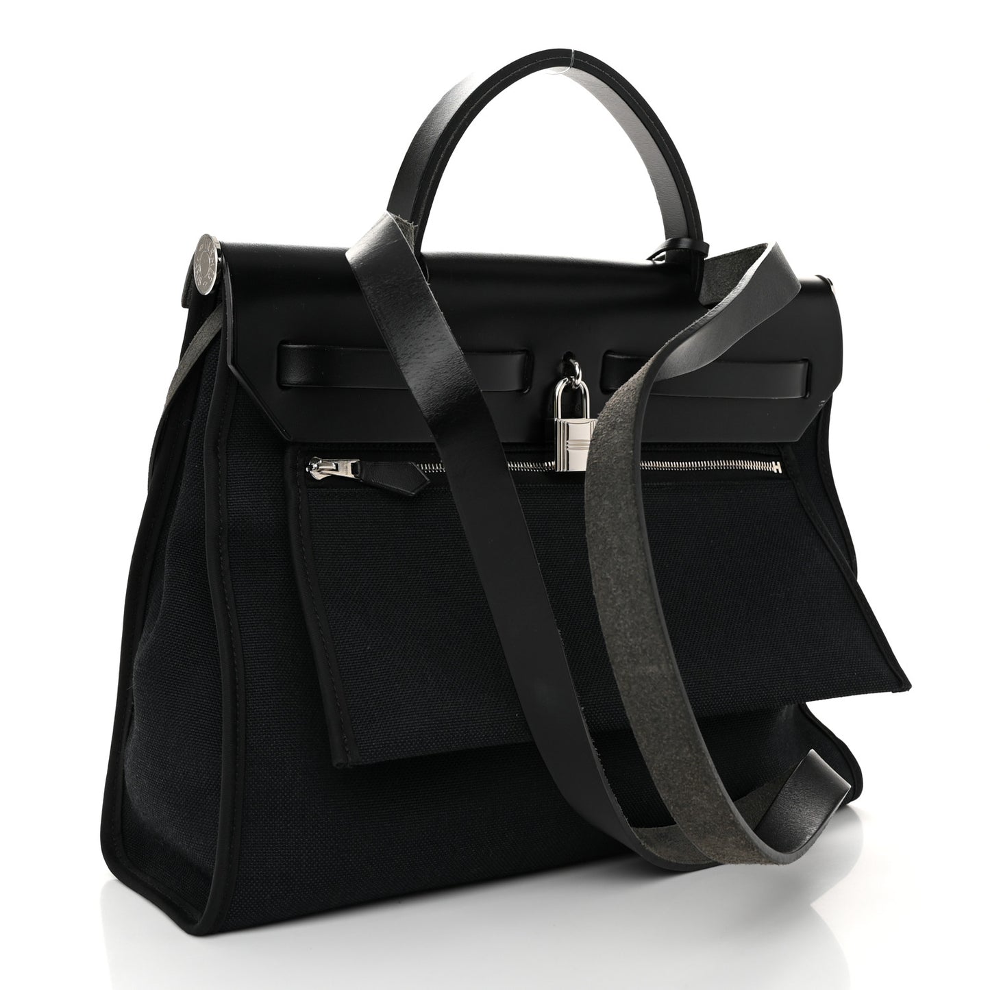 Military Toile Vache Hunter Herbag Zip PM 31 Black