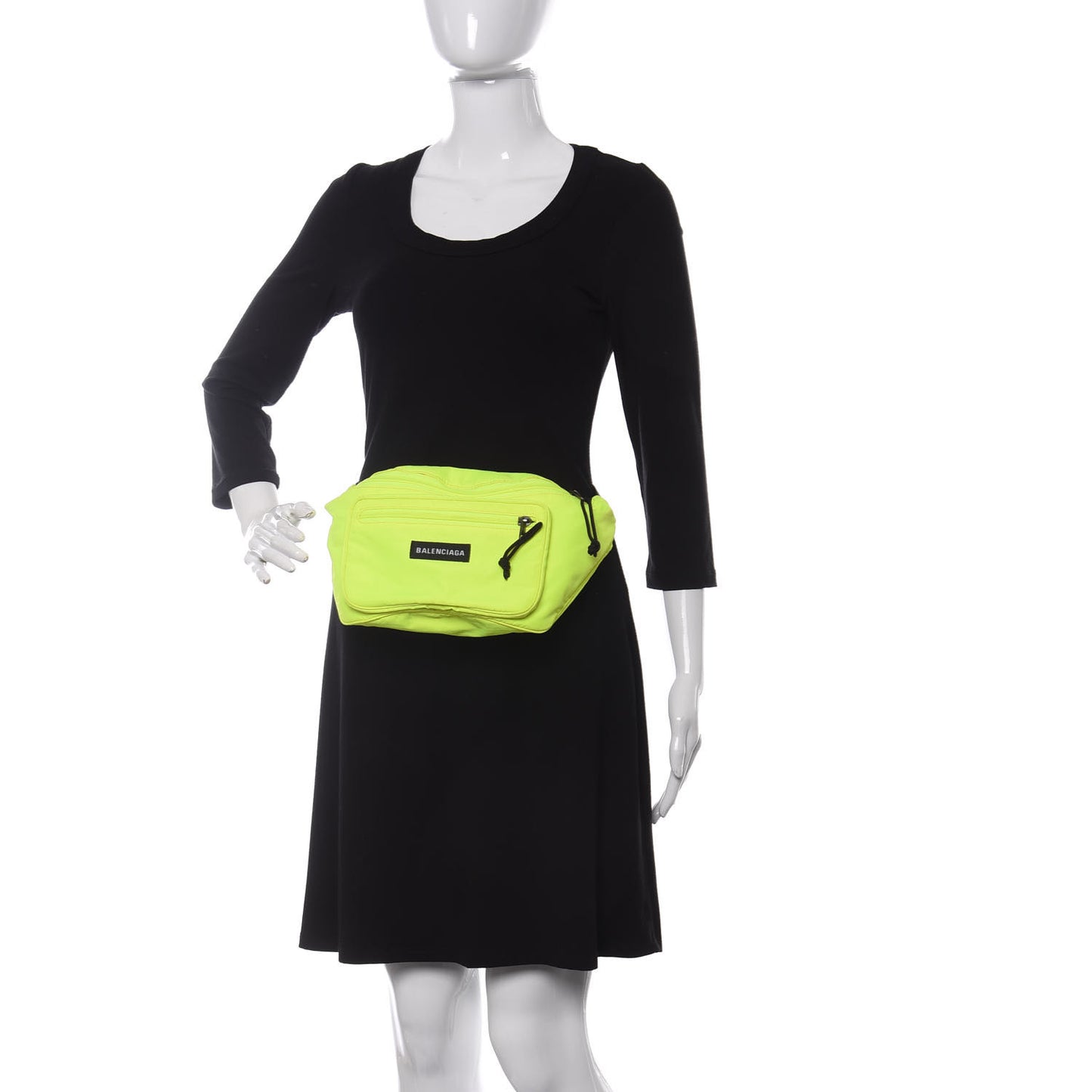 Casual Nylon Explorer Beltpack Neon Yellow