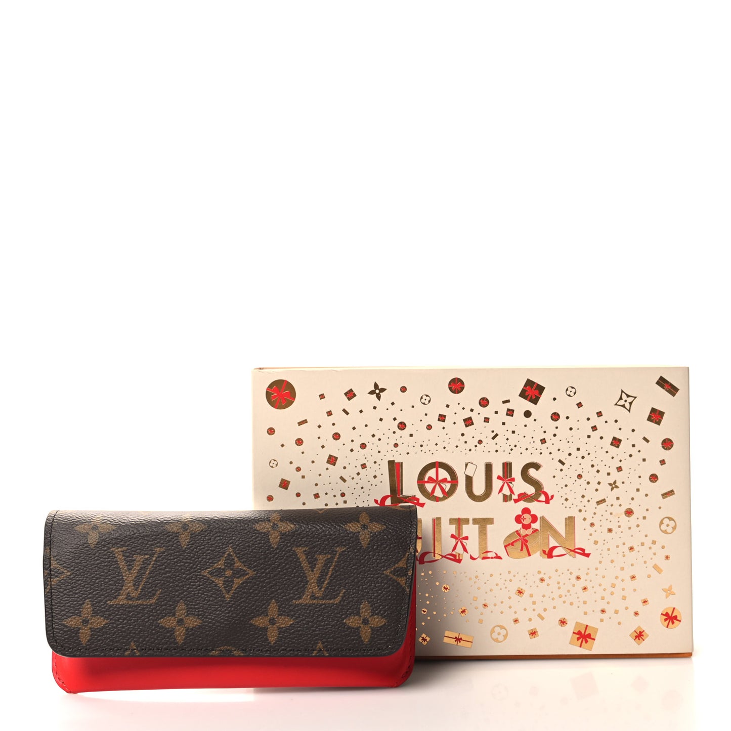 Monogram Woody Sunglass Case Rouge