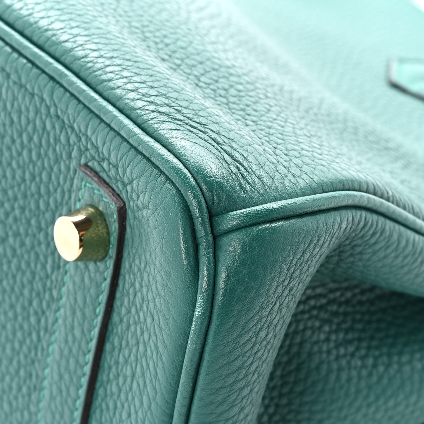 Taurillon Clemence Birkin 30 Malachite