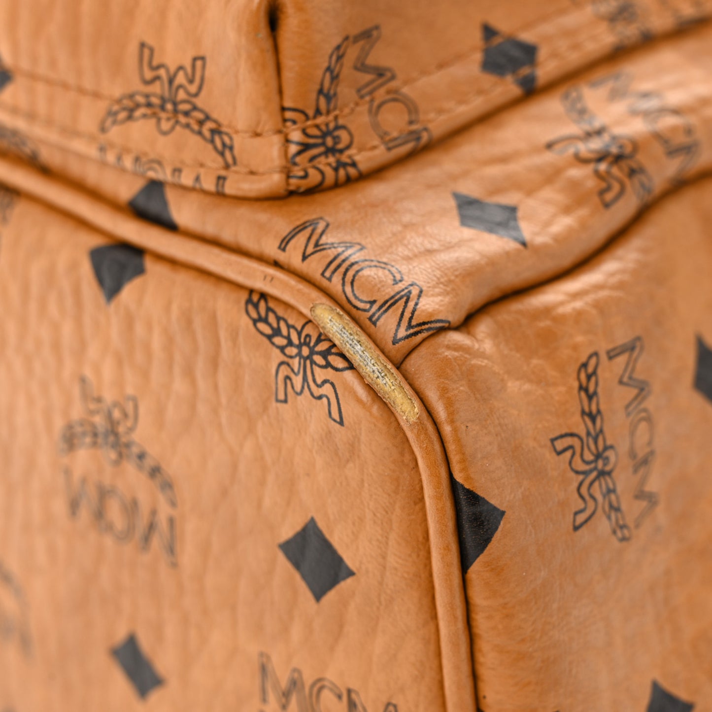 X SAMBYPEN Visetos Small Stark Backpack Cognac