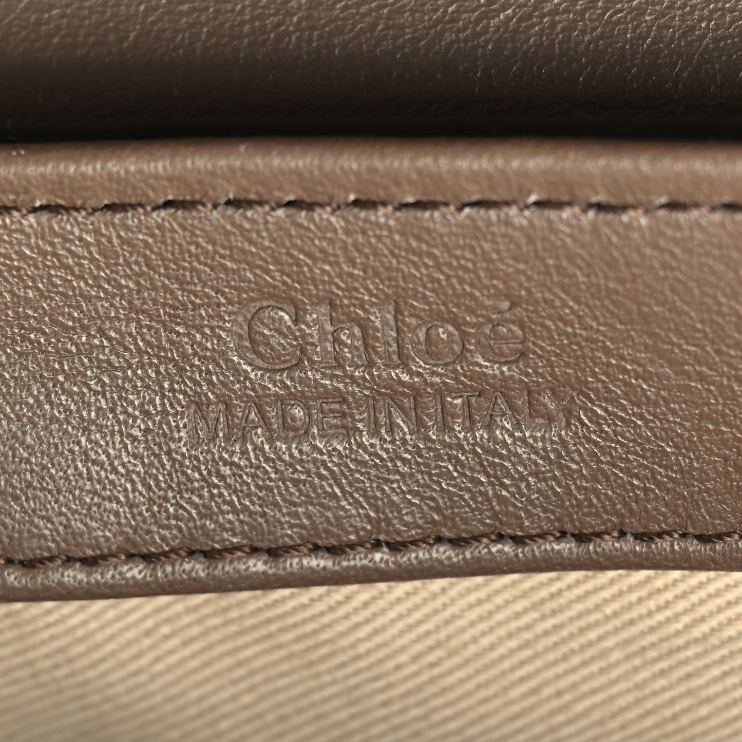 Calfskin Crocodile Embossed Mini C Double Carry Army Green
