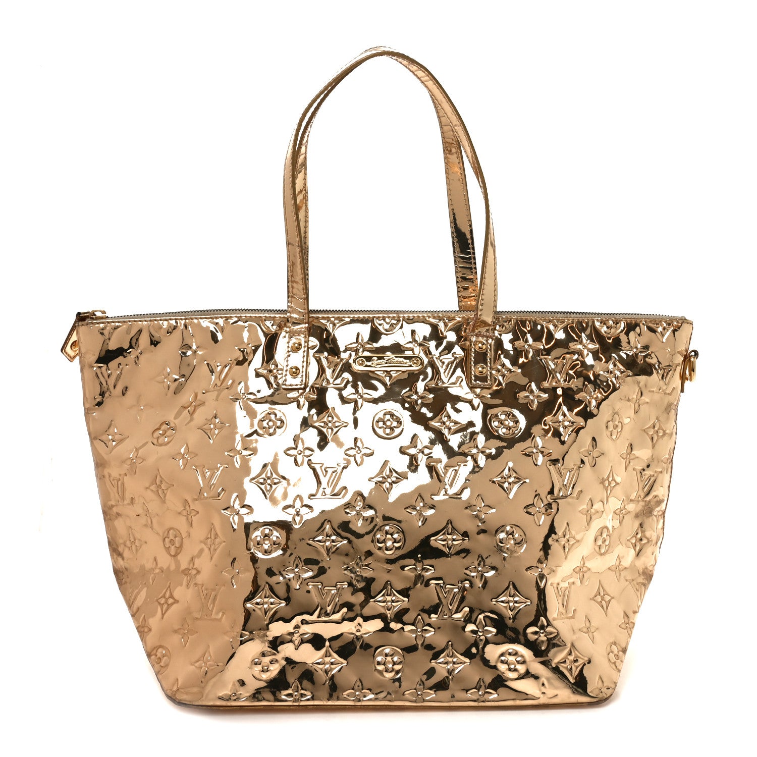 Louis Vuitton Monogram Miroir Bellevue PM Dore Gold 1821268