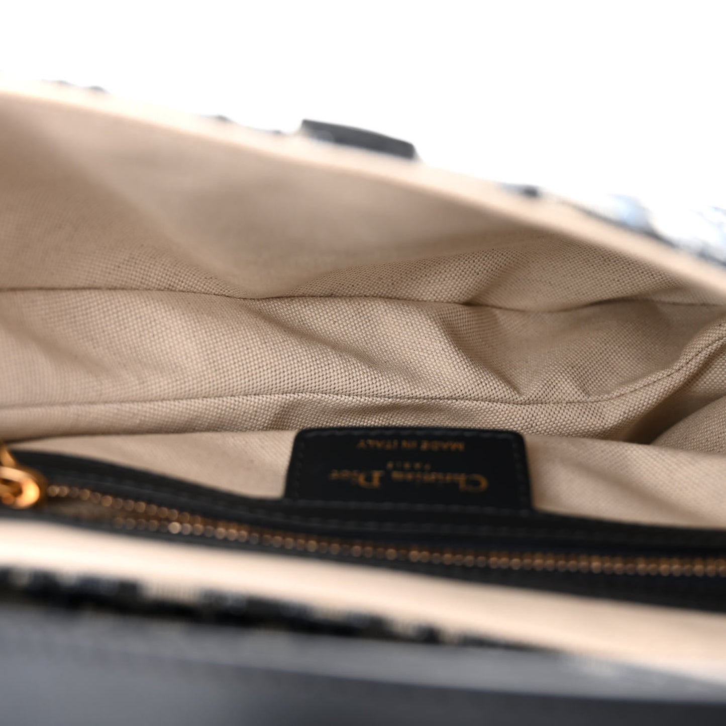 Oblique Saddle Bag Blue