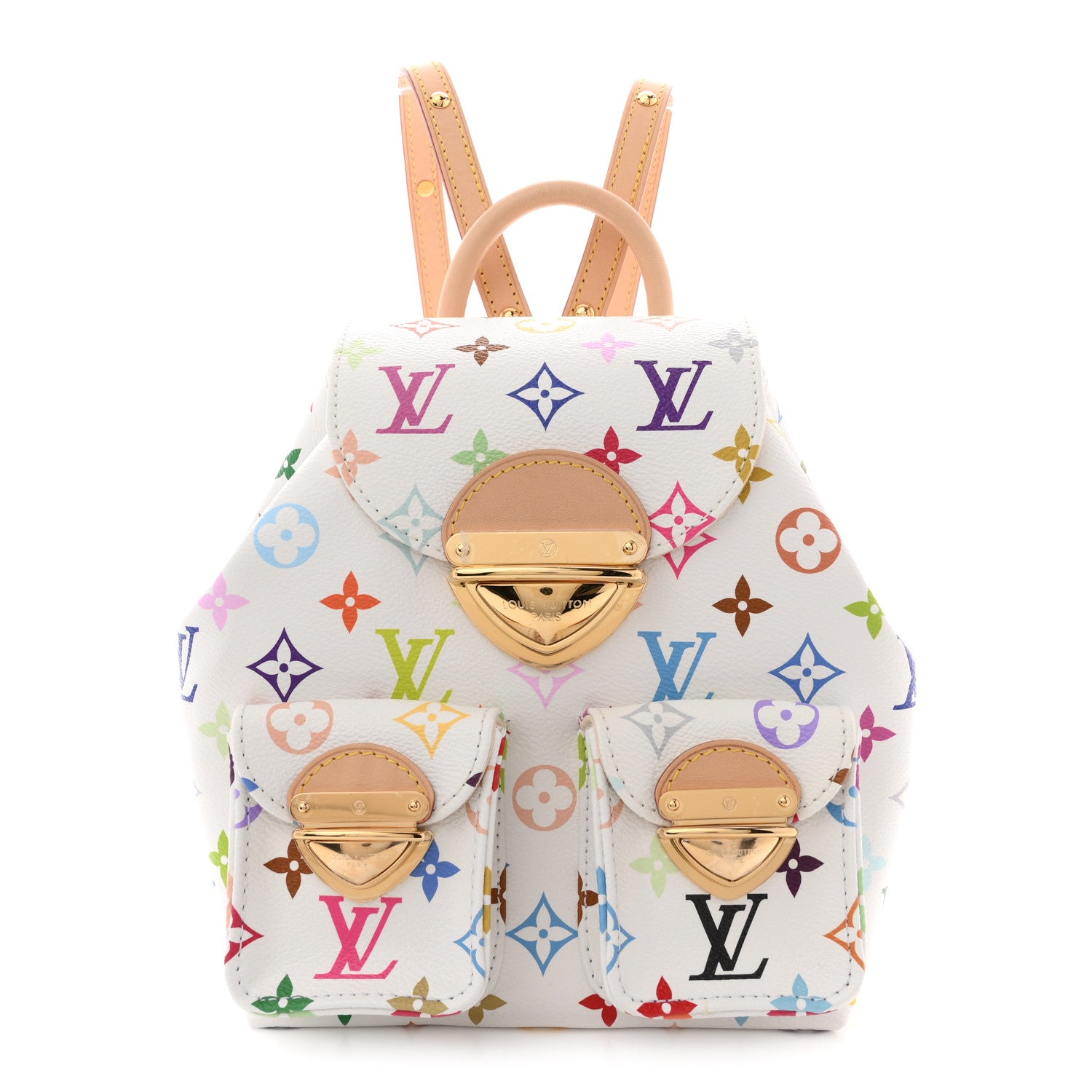 Louis Vuitton LV X TM Monogram Multicolor Venice Backpack White Louis Vuitton LV X TM Monogram Multicolor Venice Backpack White