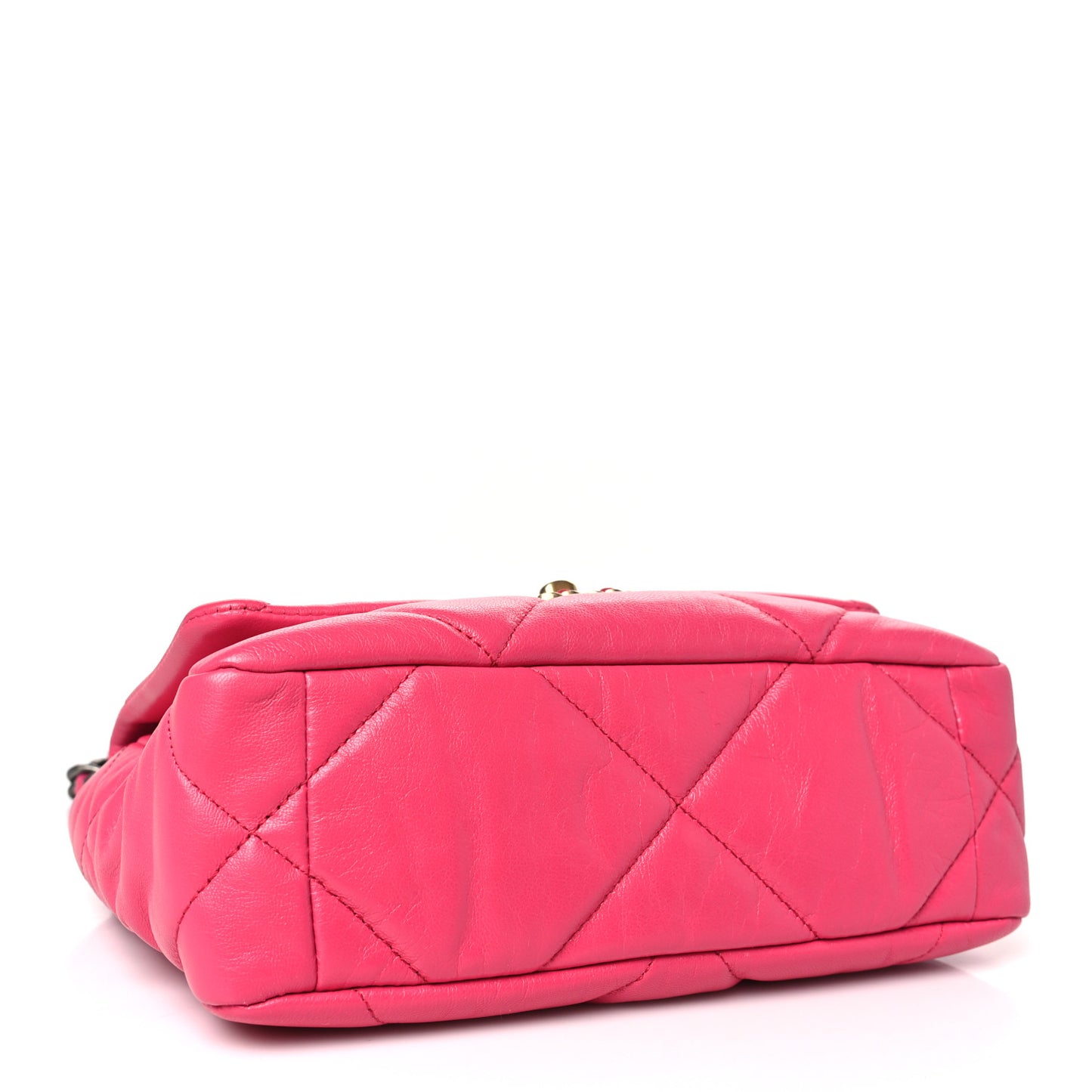 Lambskin Quilted Medium Chanel 19 Flap Pink
