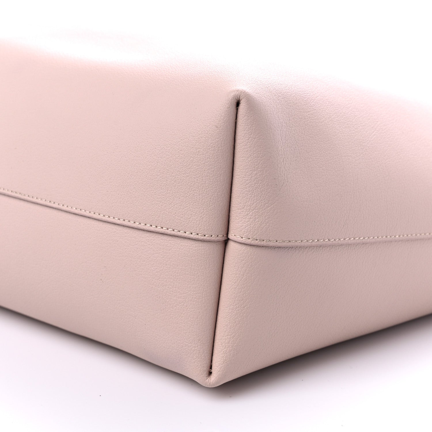 Saint Laurent Calfskin Large Shopping Tote Pale Blush 8 of 10