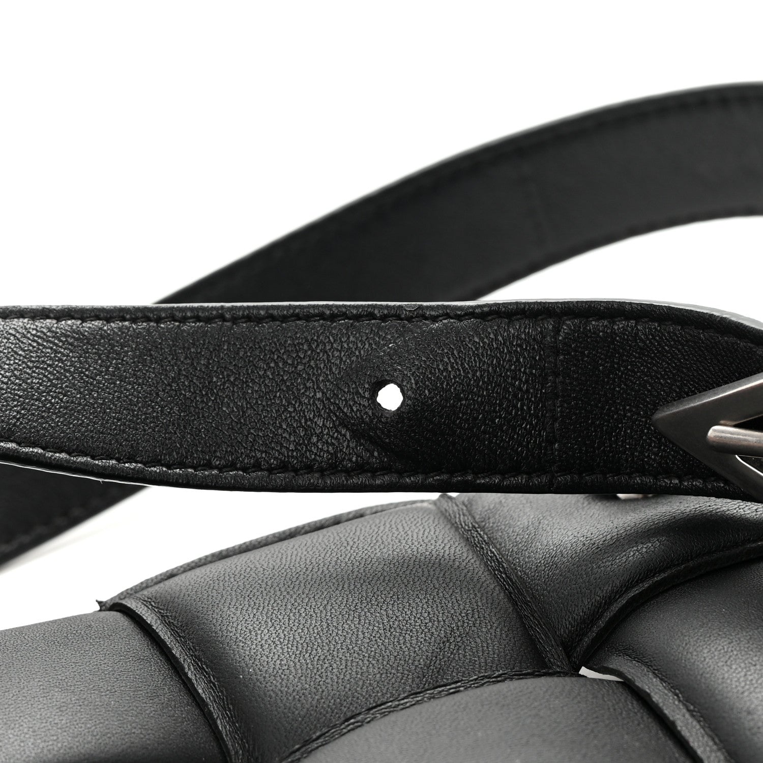 Bottega Veneta Nappa Maxi Intreccio Padded Cassette Crossbody Bag Black 20 of 20