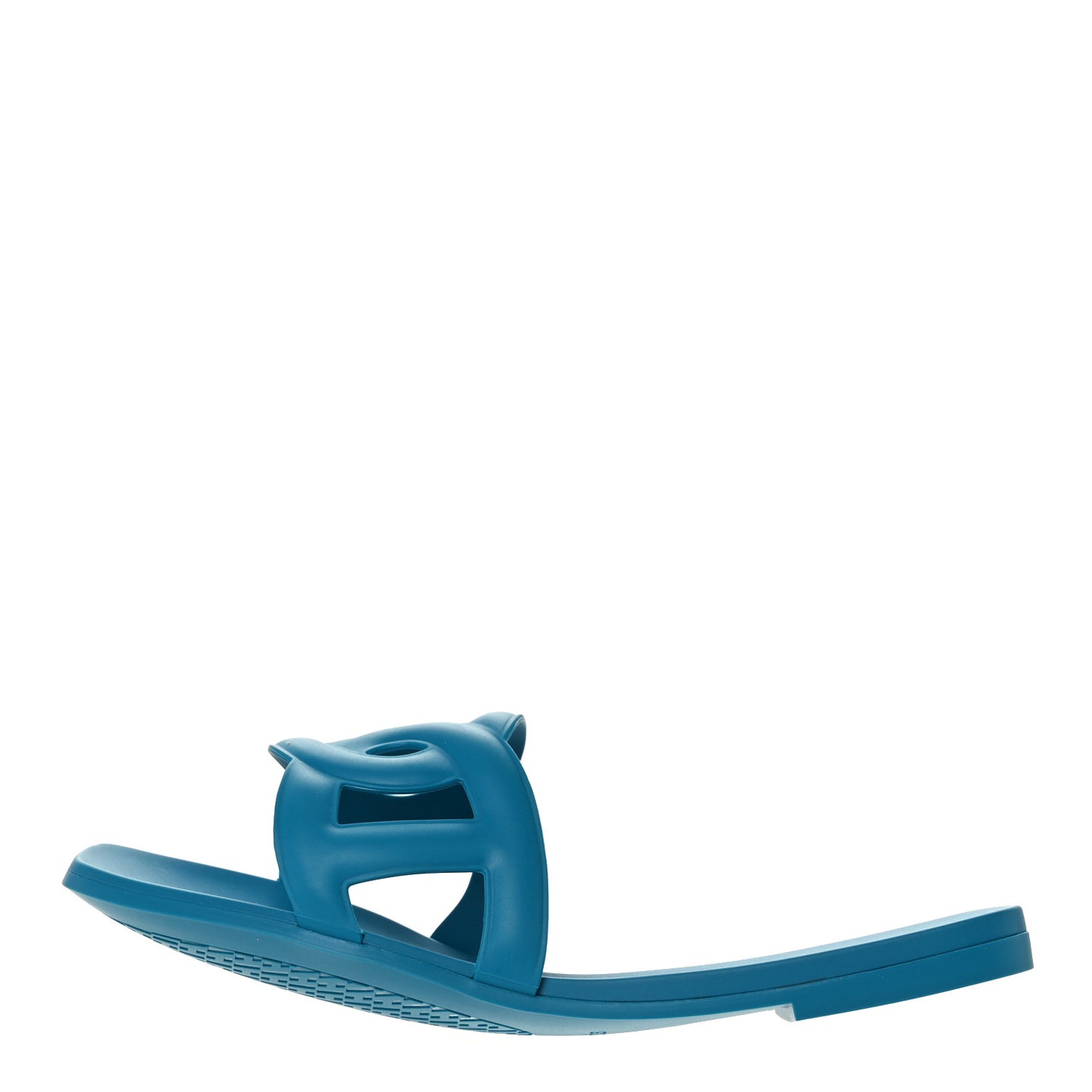 Rubber Aloha Sandals 37 Bleu Vif